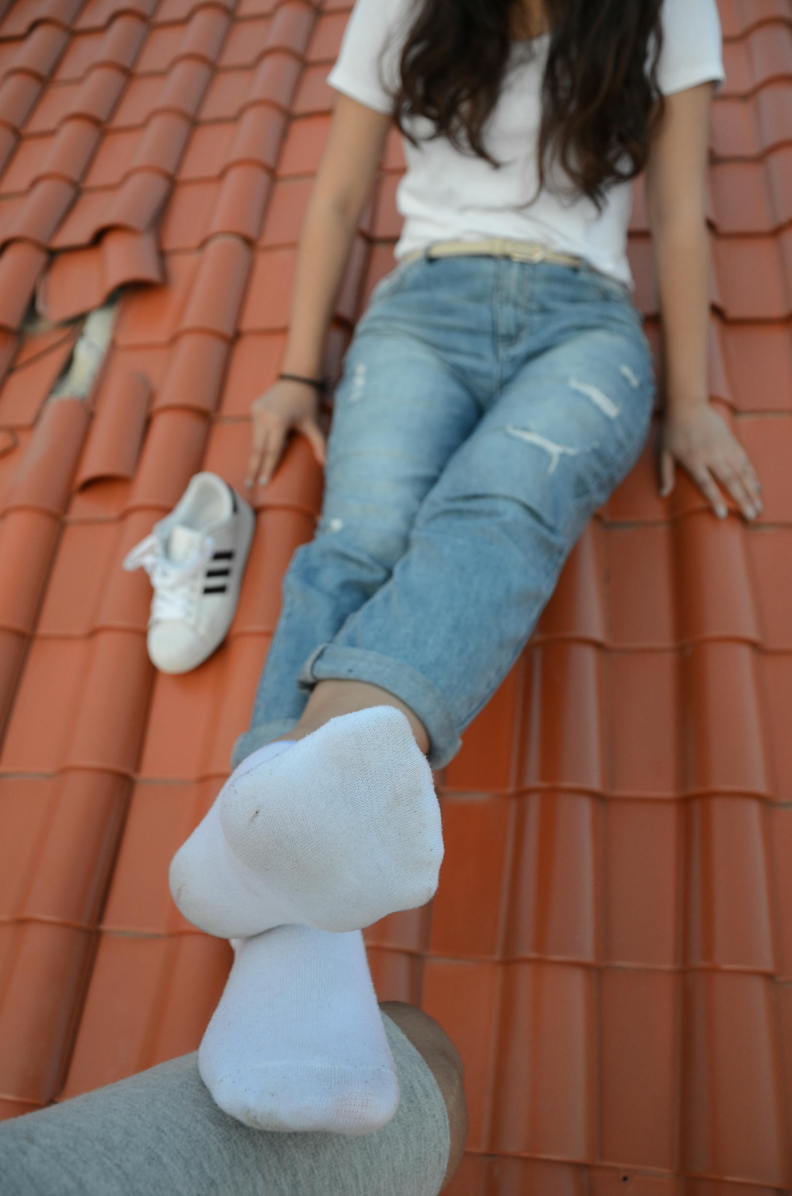 [战前女神] 恋足美腿棉袜女神级摄影套图 2015.06.11特辑 [102P+187M]_第3集