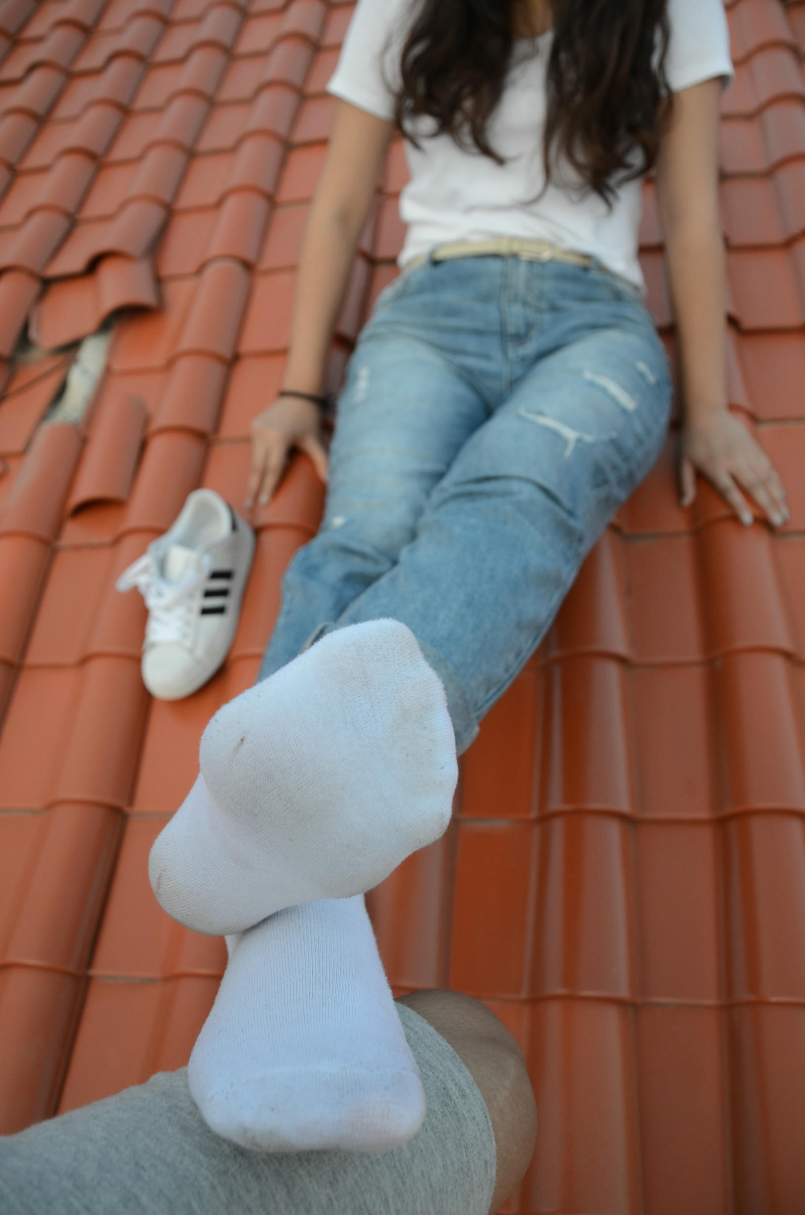 [战前女神] 恋足美腿棉袜女神级摄影套图 2015.06.11特辑 [102P+187M]_第3集