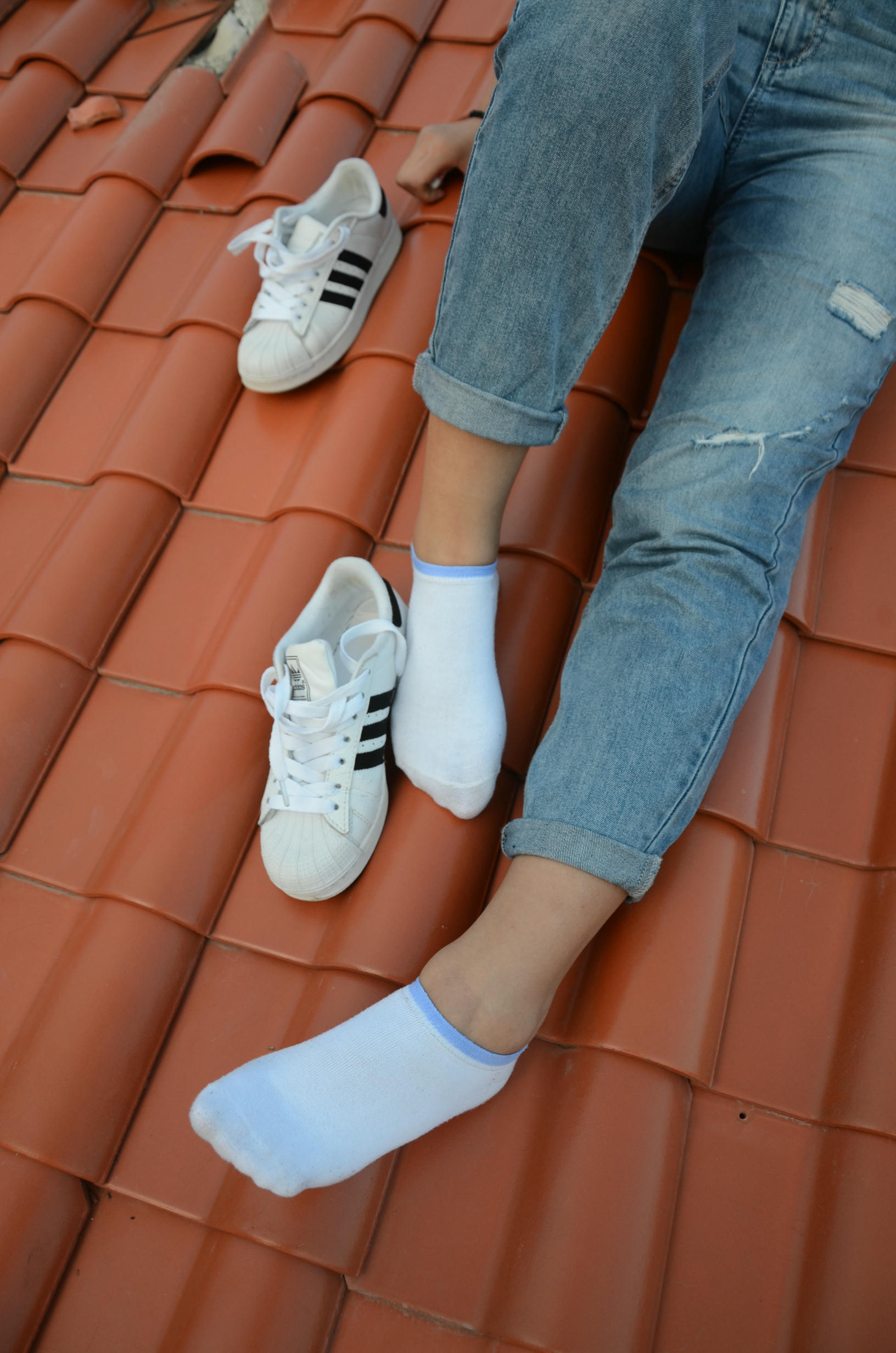 [战前女神] 恋足美腿棉袜女神级摄影套图 2015.06.11特辑 [102P+187M]_第3集