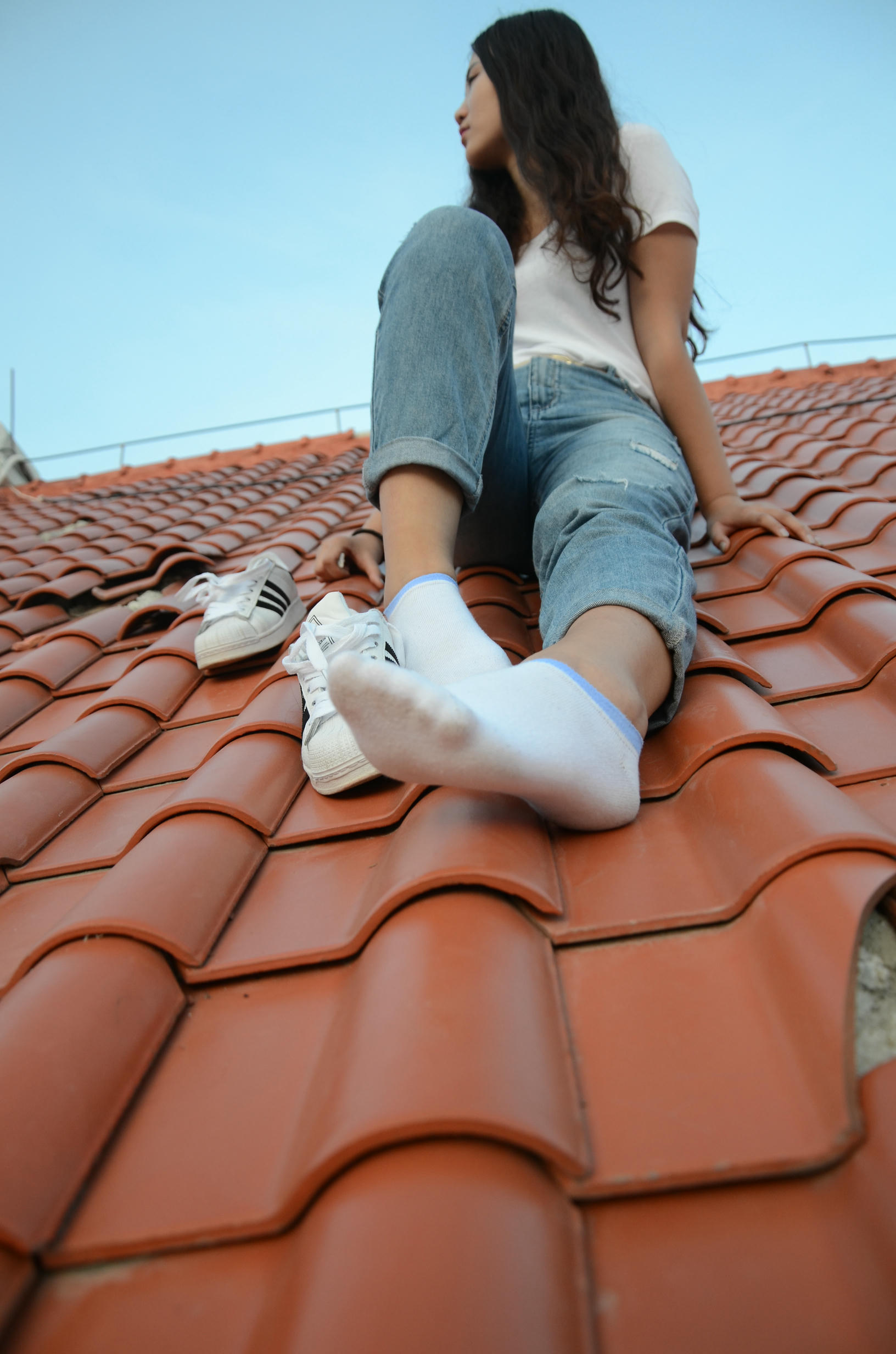 [战前女神] 恋足美腿棉袜女神级摄影套图 2015.06.11特辑 [102P+187M]_第3集