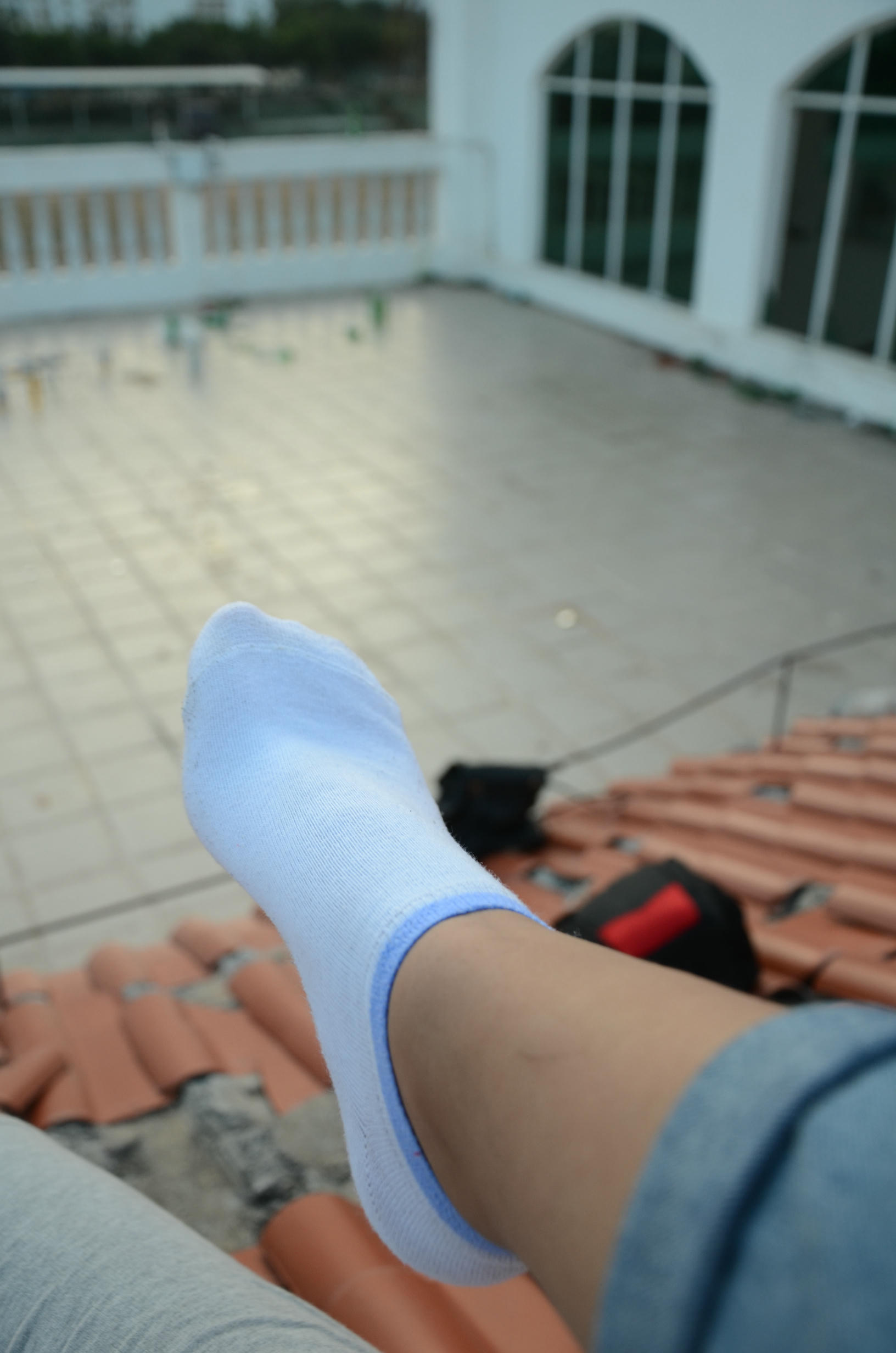 [战前女神] 恋足美腿棉袜女神级摄影套图 2015.06.11特辑 [102P+187M]_第4集