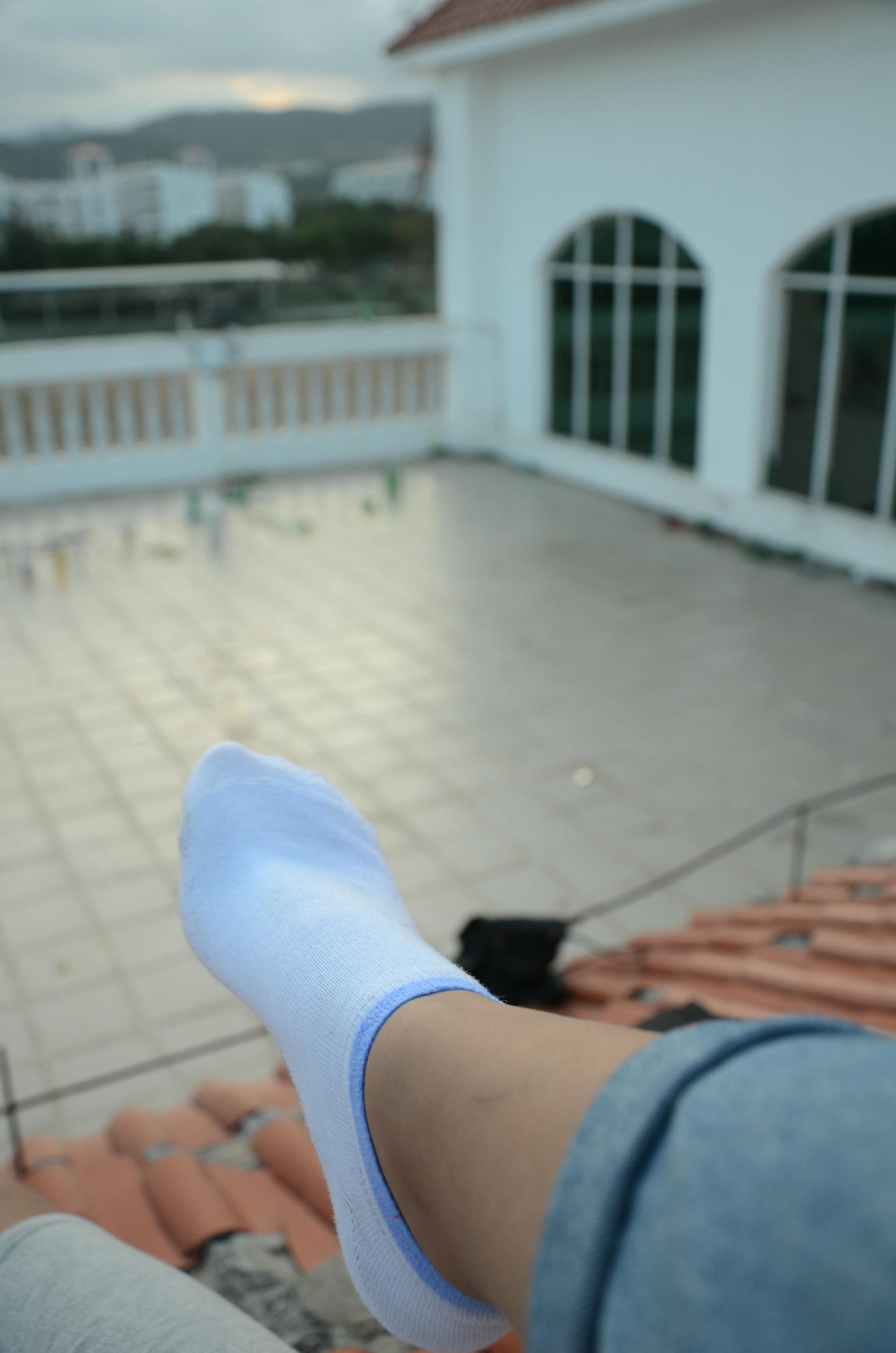 [战前女神] 恋足美腿棉袜女神级摄影套图 2015.06.11特辑 [102P+187M]_第4集