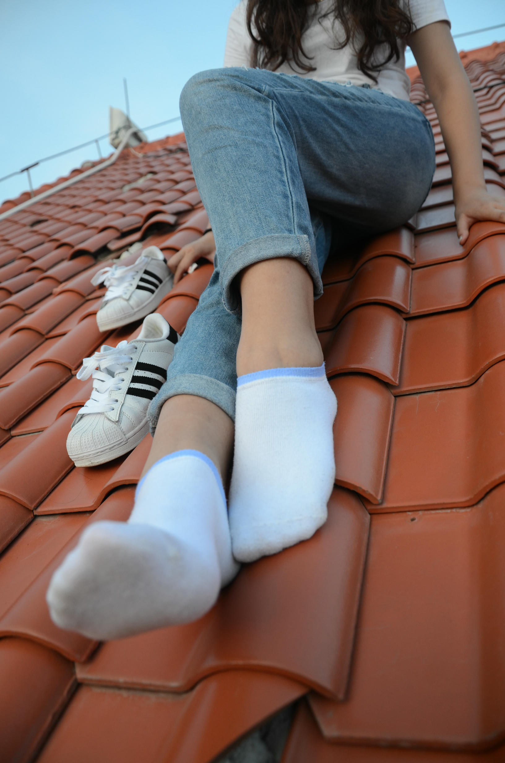 [战前女神] 恋足美腿棉袜女神级摄影套图 2015.06.11特辑 [102P+187M]_第4集