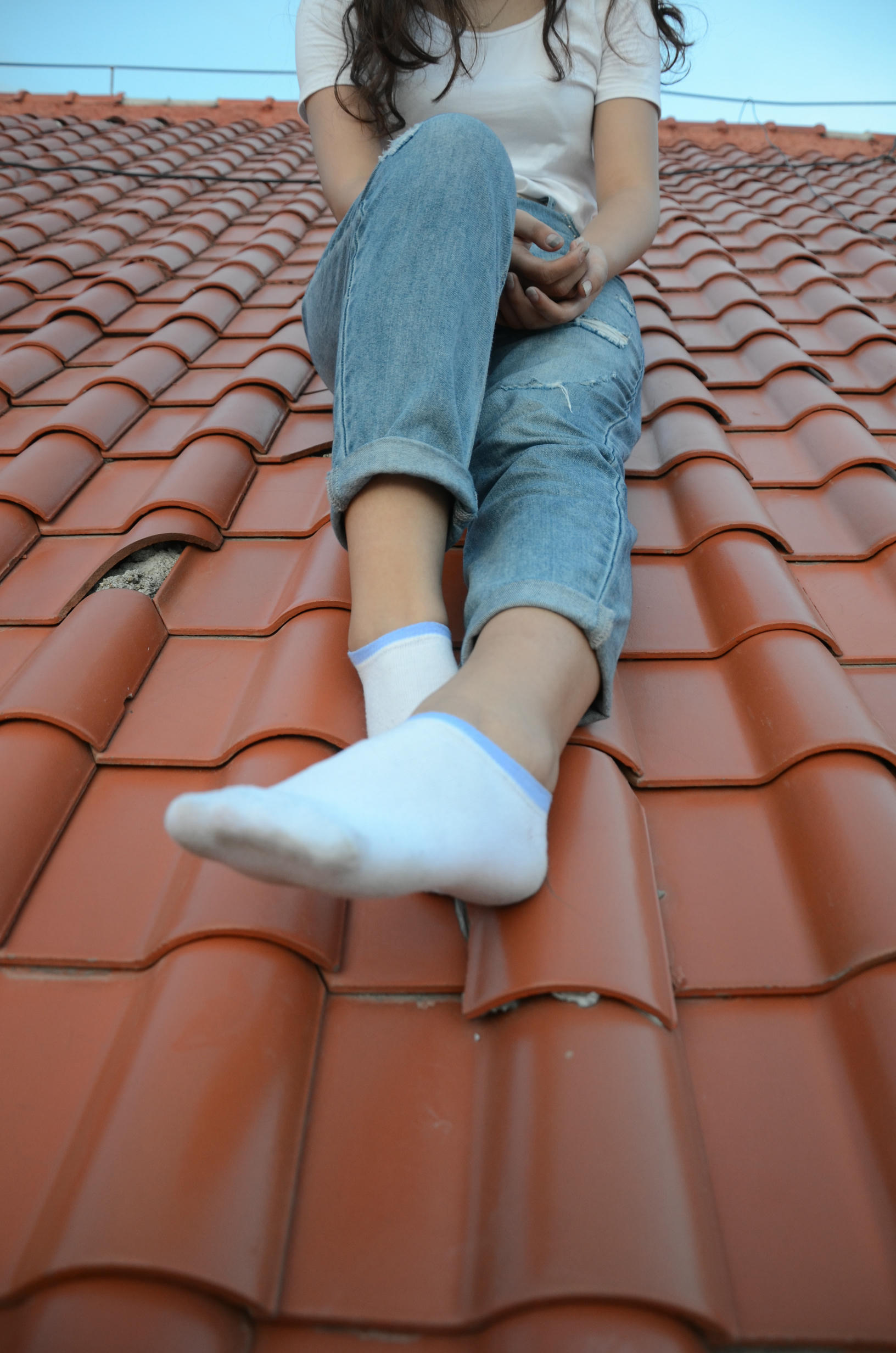 [战前女神] 恋足美腿棉袜女神级摄影套图 2015.06.11特辑 [102P+187M]_第5集