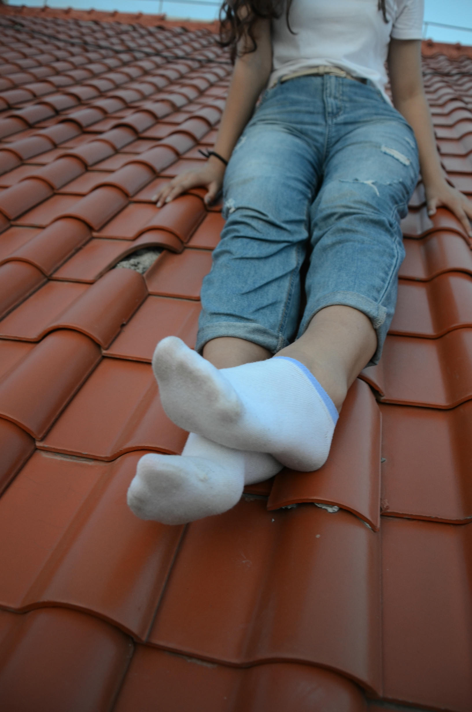 [战前女神] 恋足美腿棉袜女神级摄影套图 2015.06.11特辑 [102P+187M]_第5集