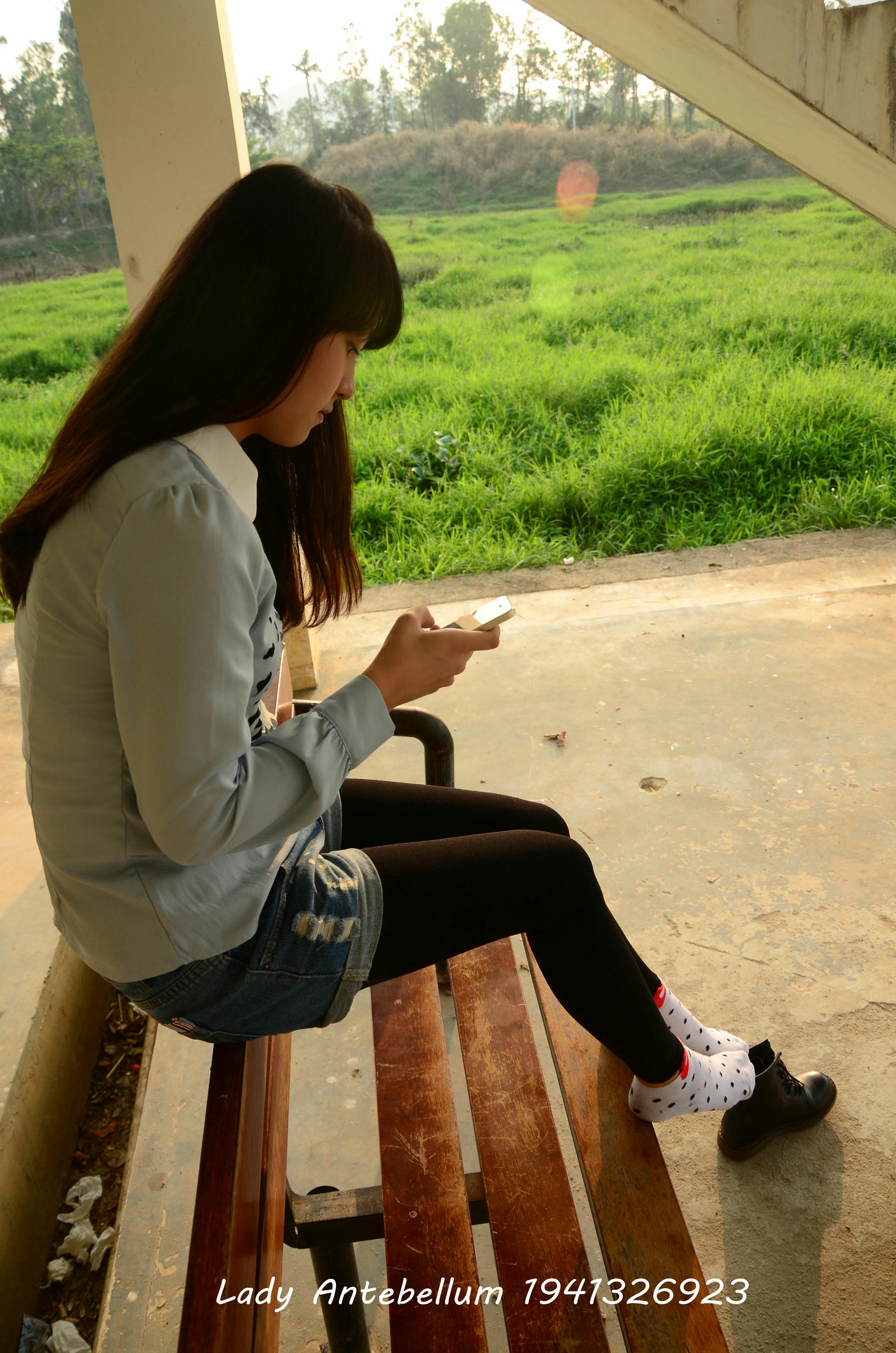 [战前女神] 恋足美腿棉袜女神级摄影套图 015 [131P-265MB]_第6集