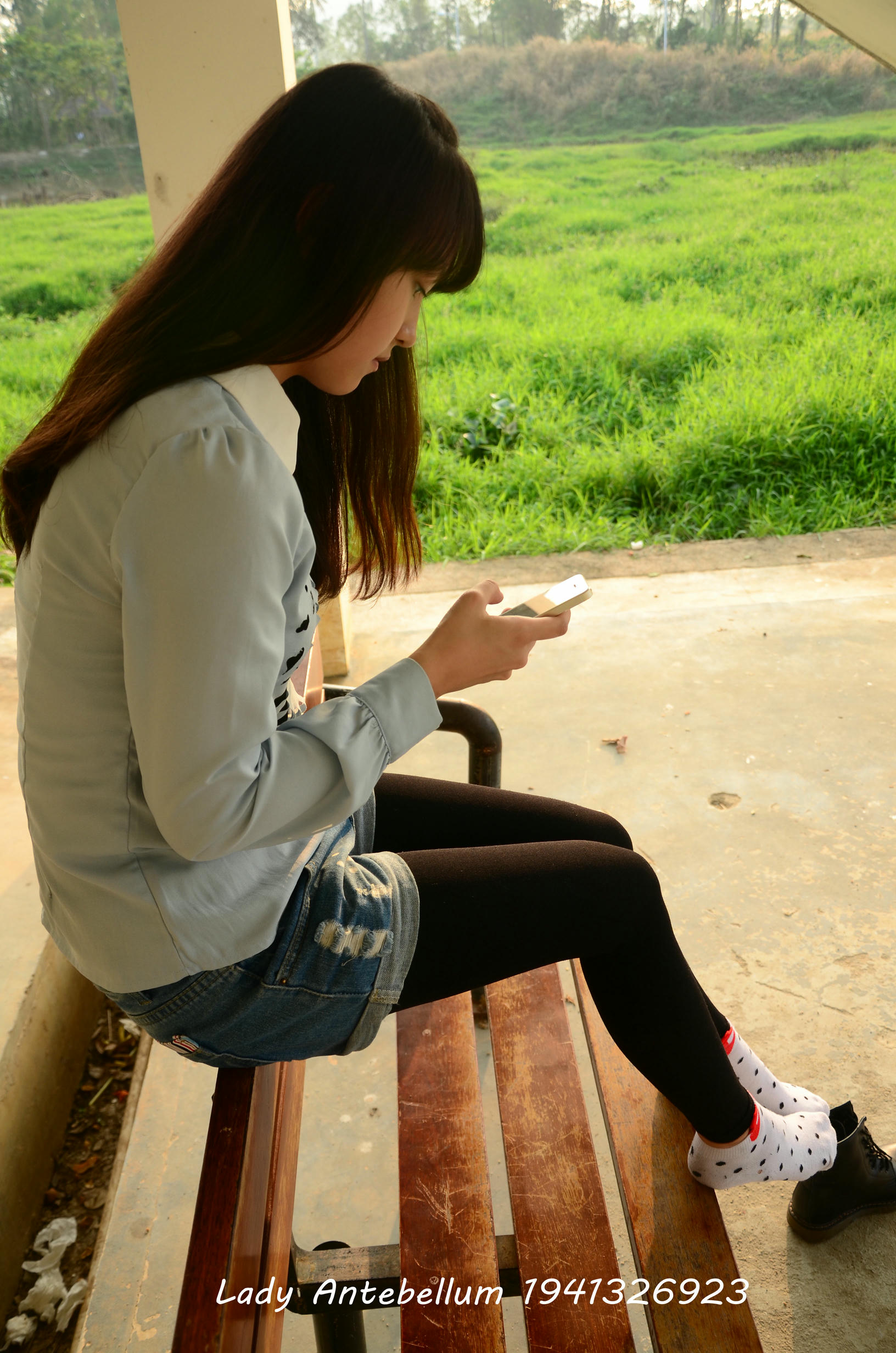 [战前女神] 恋足美腿棉袜女神级摄影套图 015 [131P-265MB]_第6集