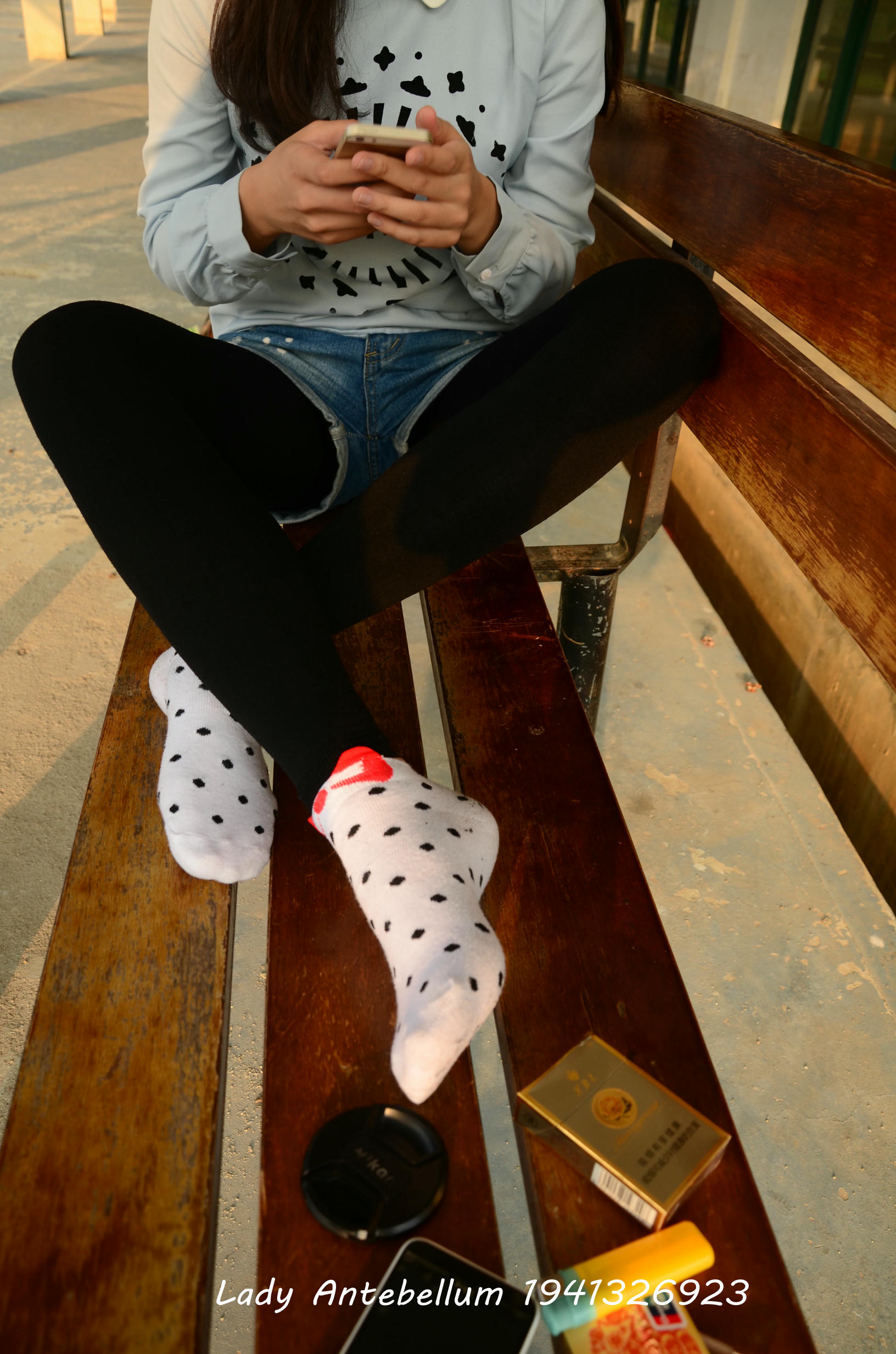 [战前女神] 恋足美腿棉袜女神级摄影套图 015 [131P-265MB]_第6集