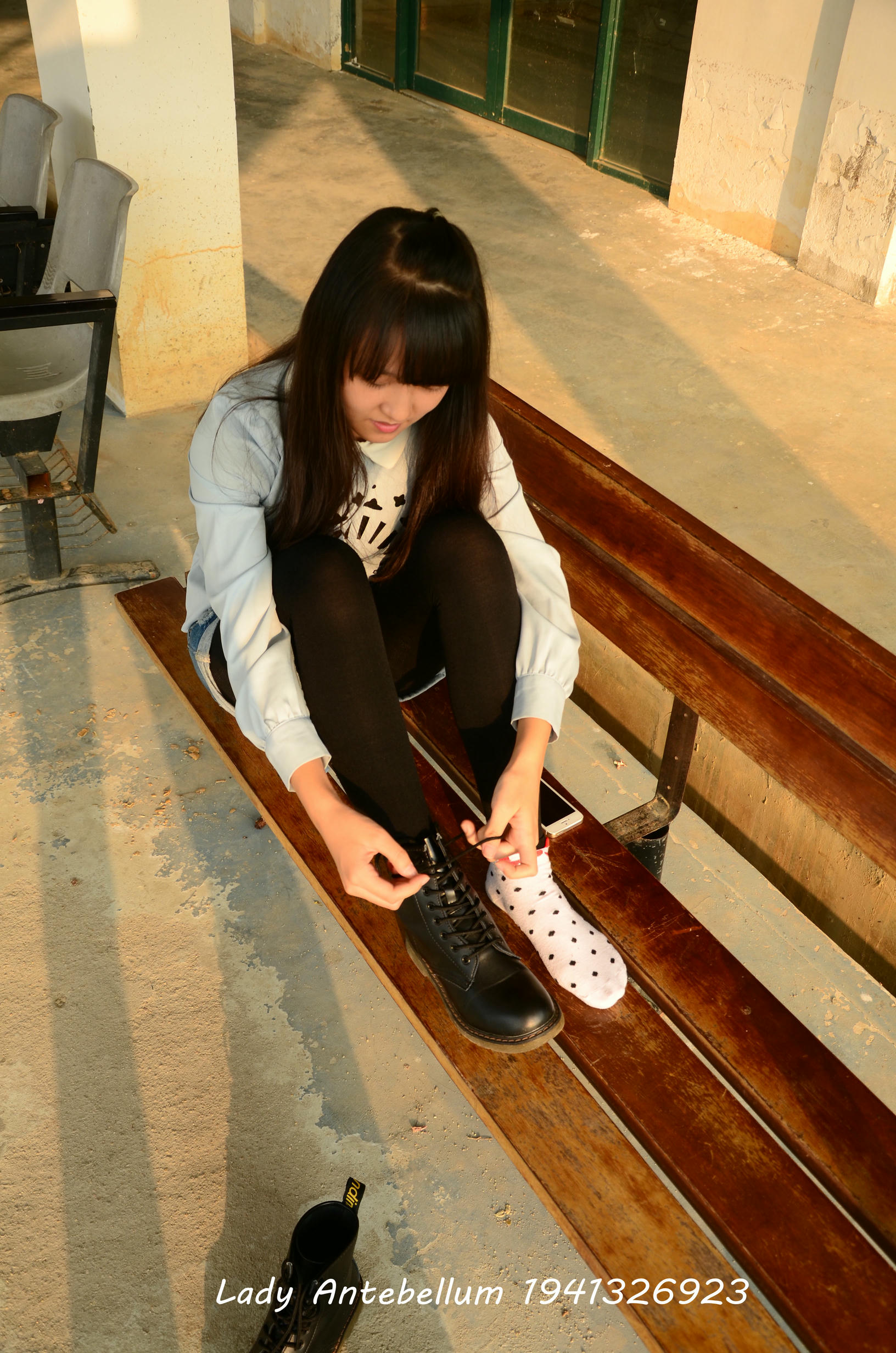 [战前女神] 恋足美腿棉袜女神级摄影套图 015 [131P-265MB]_第4集