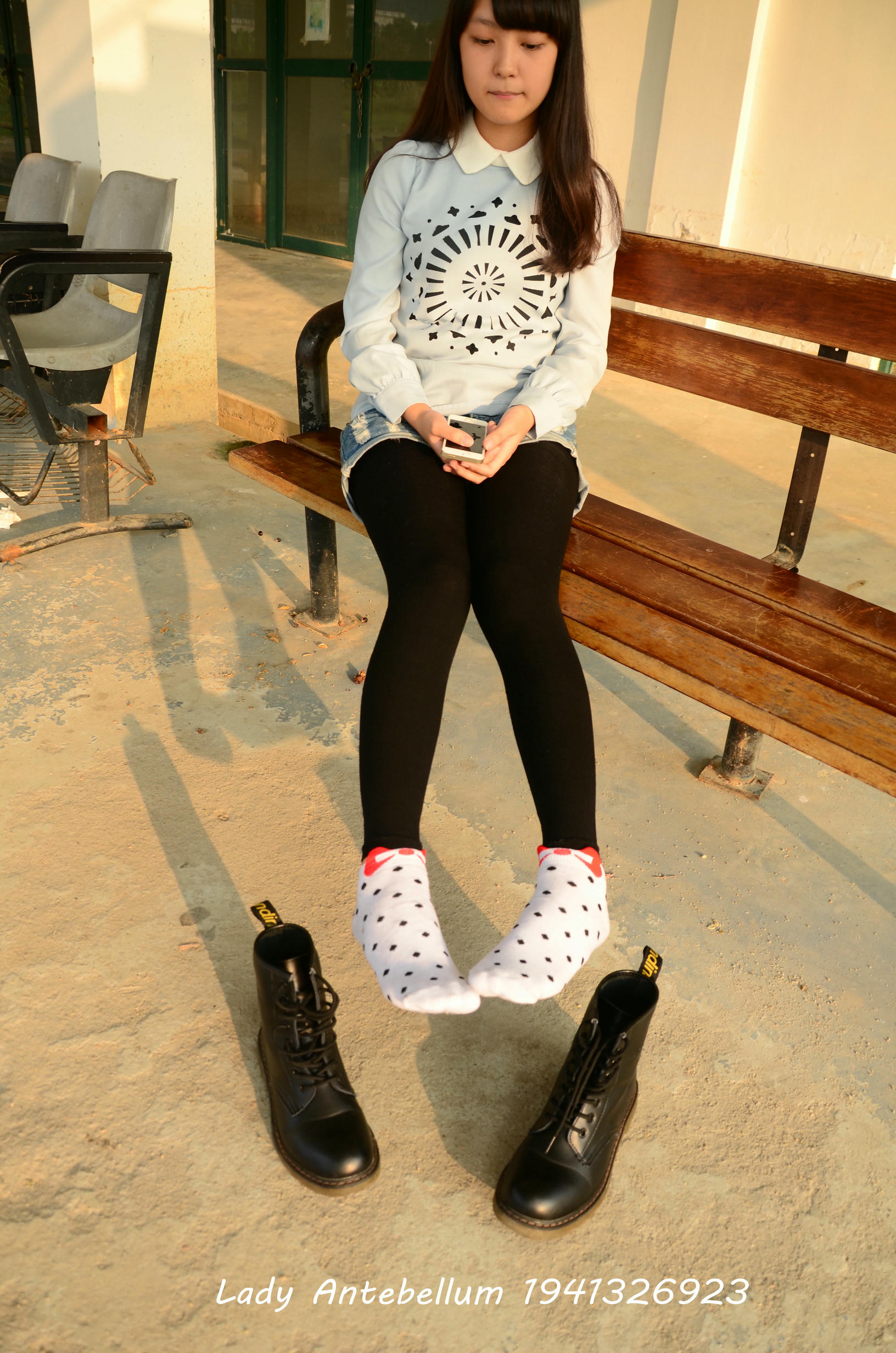 [战前女神] 恋足美腿棉袜女神级摄影套图 015 [131P-265MB]_第5集