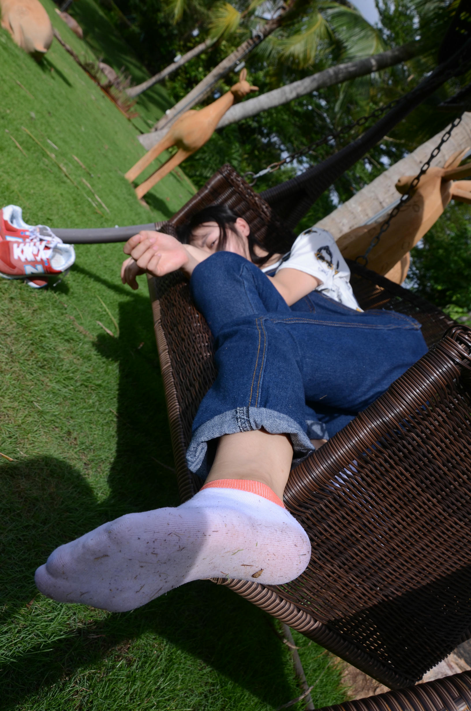 [战前女神] 恋足美腿棉袜女神级摄影套图 封山之作2 [271P+767M]_第12集