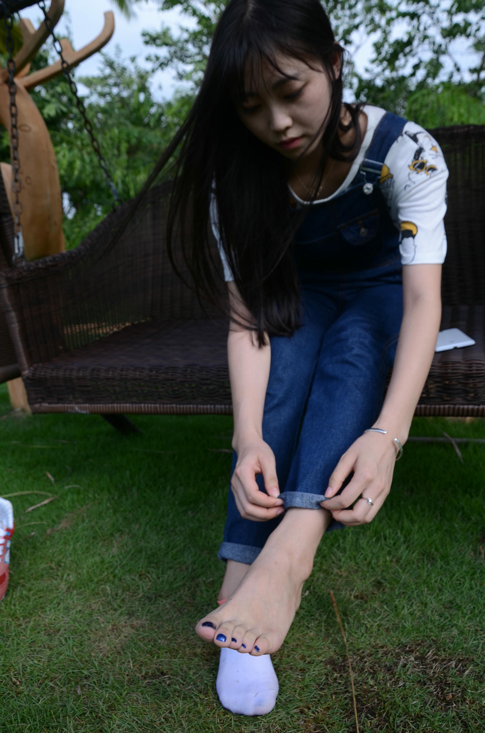 [战前女神] 恋足美腿棉袜女神级摄影套图 封山之作2 [271P+767M]_第13集