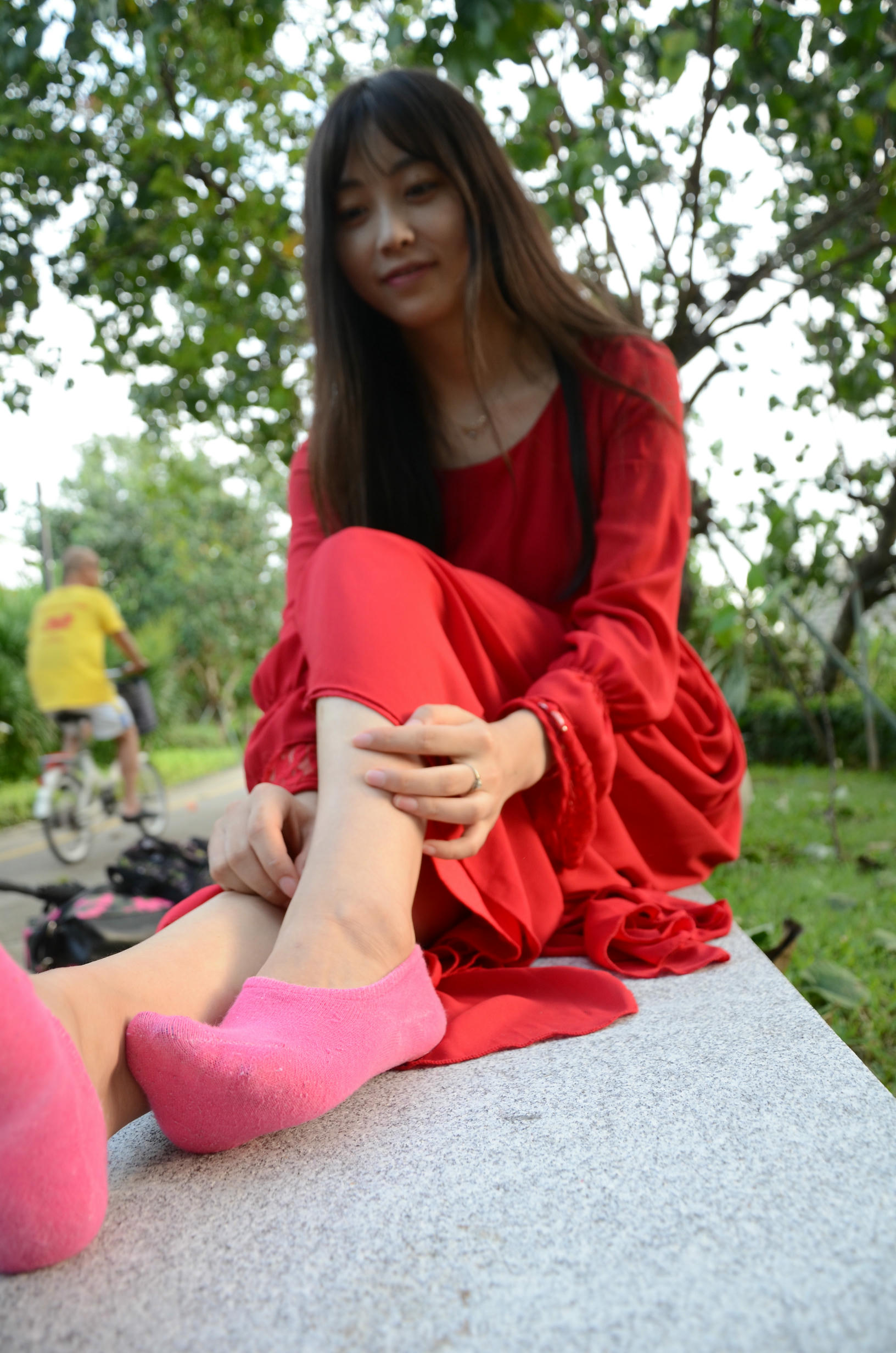 [战前女神] 恋足美腿棉袜女神级摄影套图 封山之作3 [344P+918M]_第8集