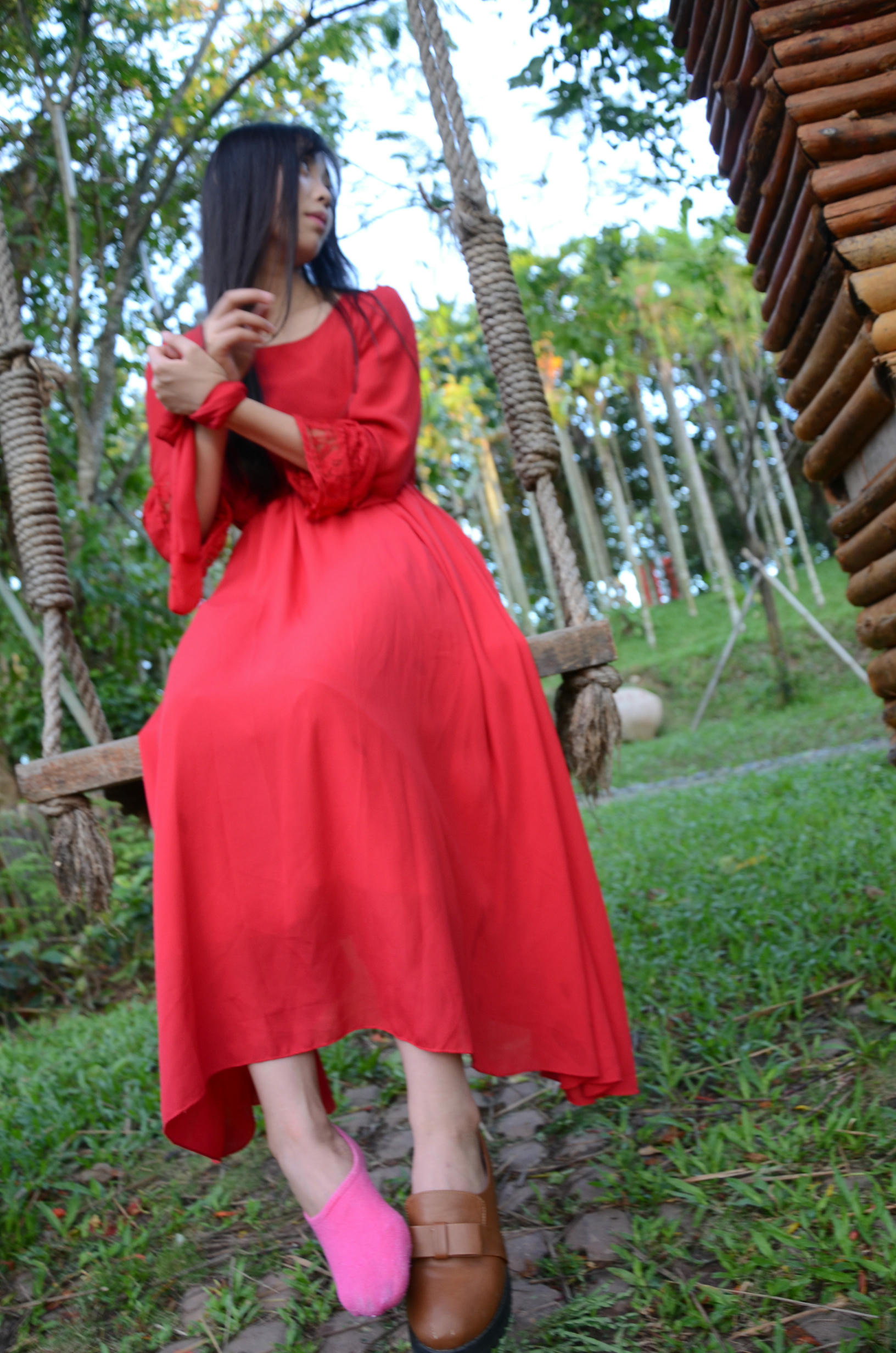 [战前女神] 恋足美腿棉袜女神级摄影套图 封山之作3 [344P+918M]_第12集