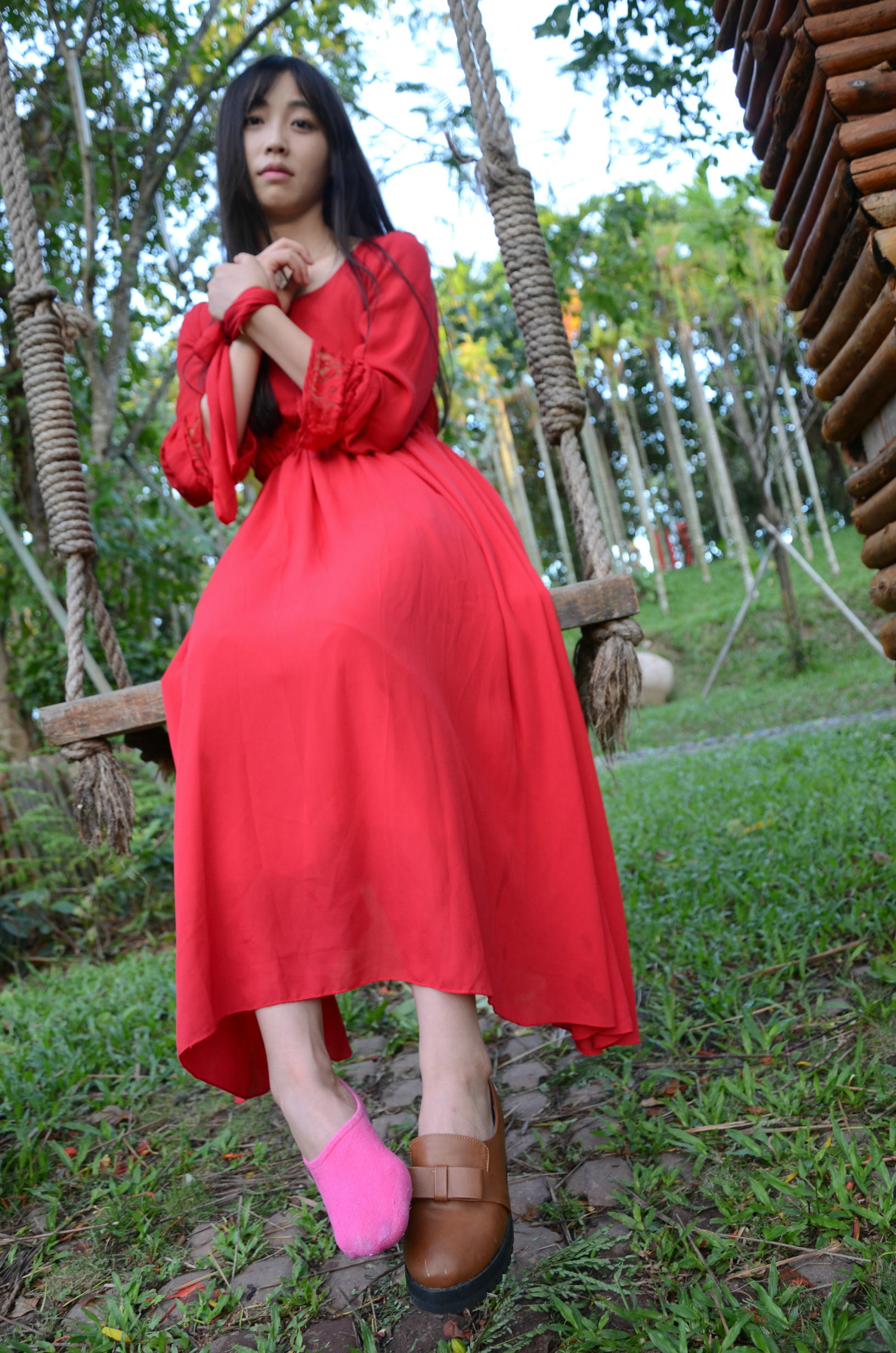 [战前女神] 恋足美腿棉袜女神级摄影套图 封山之作3 [344P+918M]_第12集