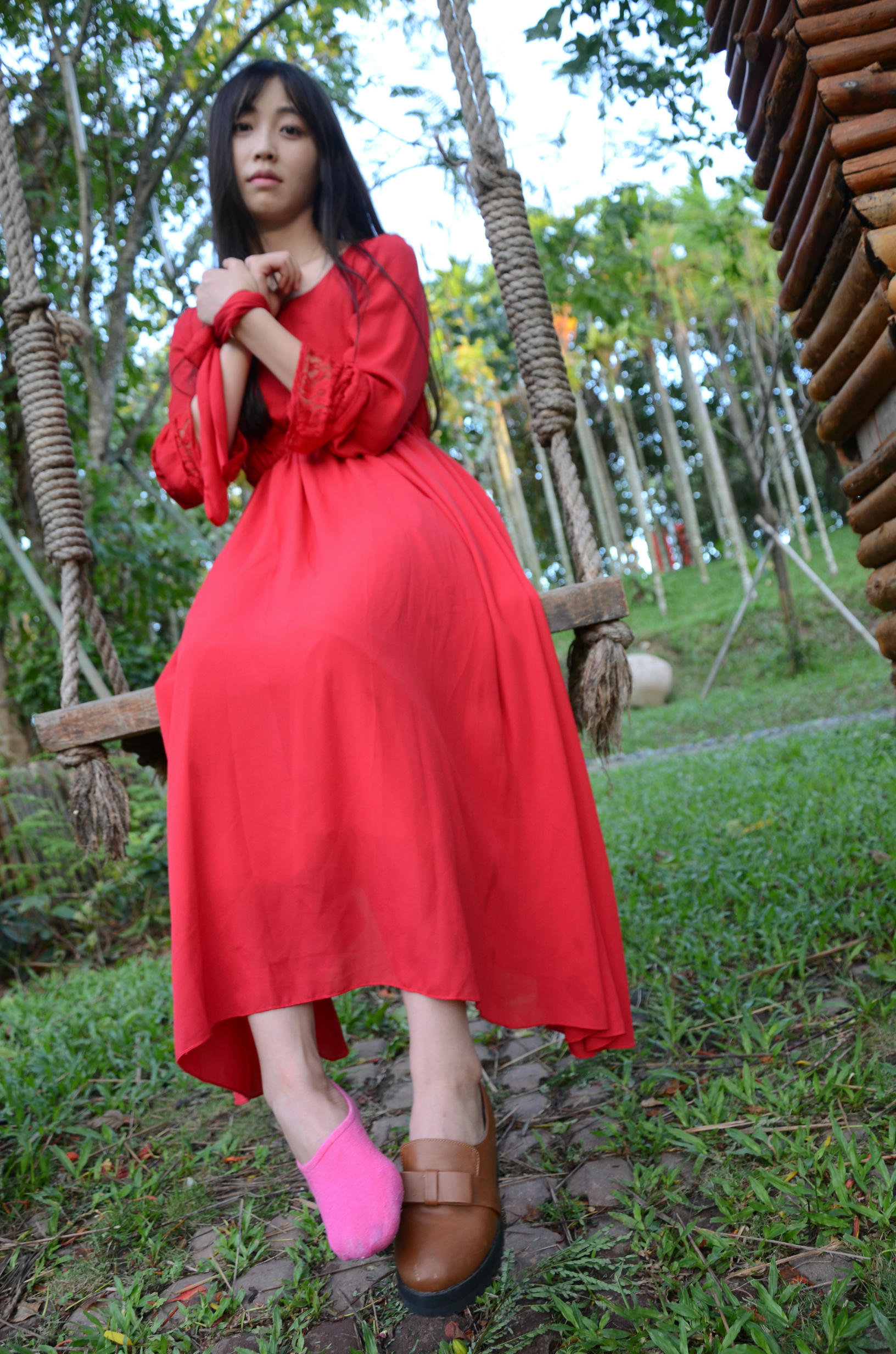 [战前女神] 恋足美腿棉袜女神级摄影套图 封山之作3 [344P+918M]_第12集