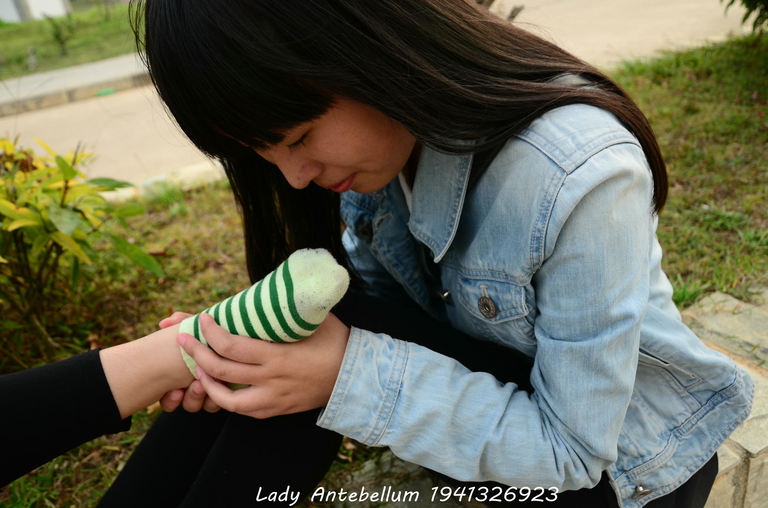 [战前女神] 恋足美腿棉袜女神级摄影套图 019 [228P-308MB]_第11集