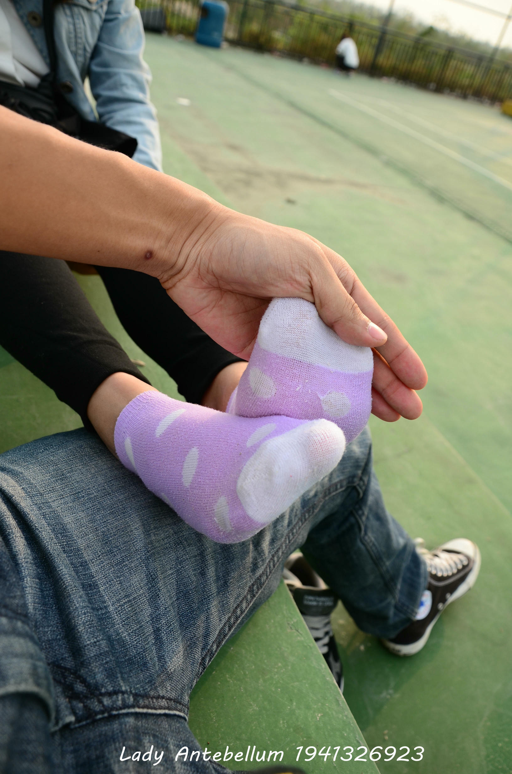 [战前女神] 恋足美腿棉袜女神级摄影套图 019 [228P-308MB]_第5集