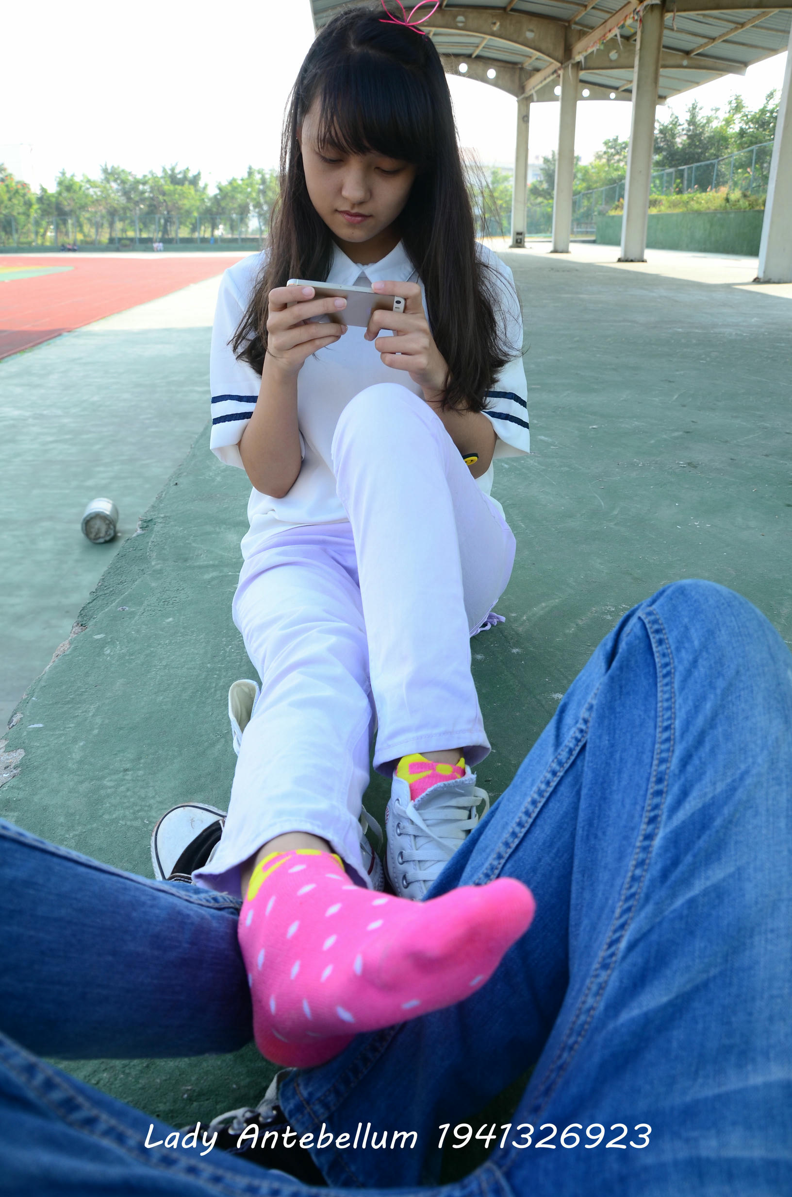 [战前女神] 恋足美腿棉袜女神级摄影套图 002 [150P-263MB]_第6集