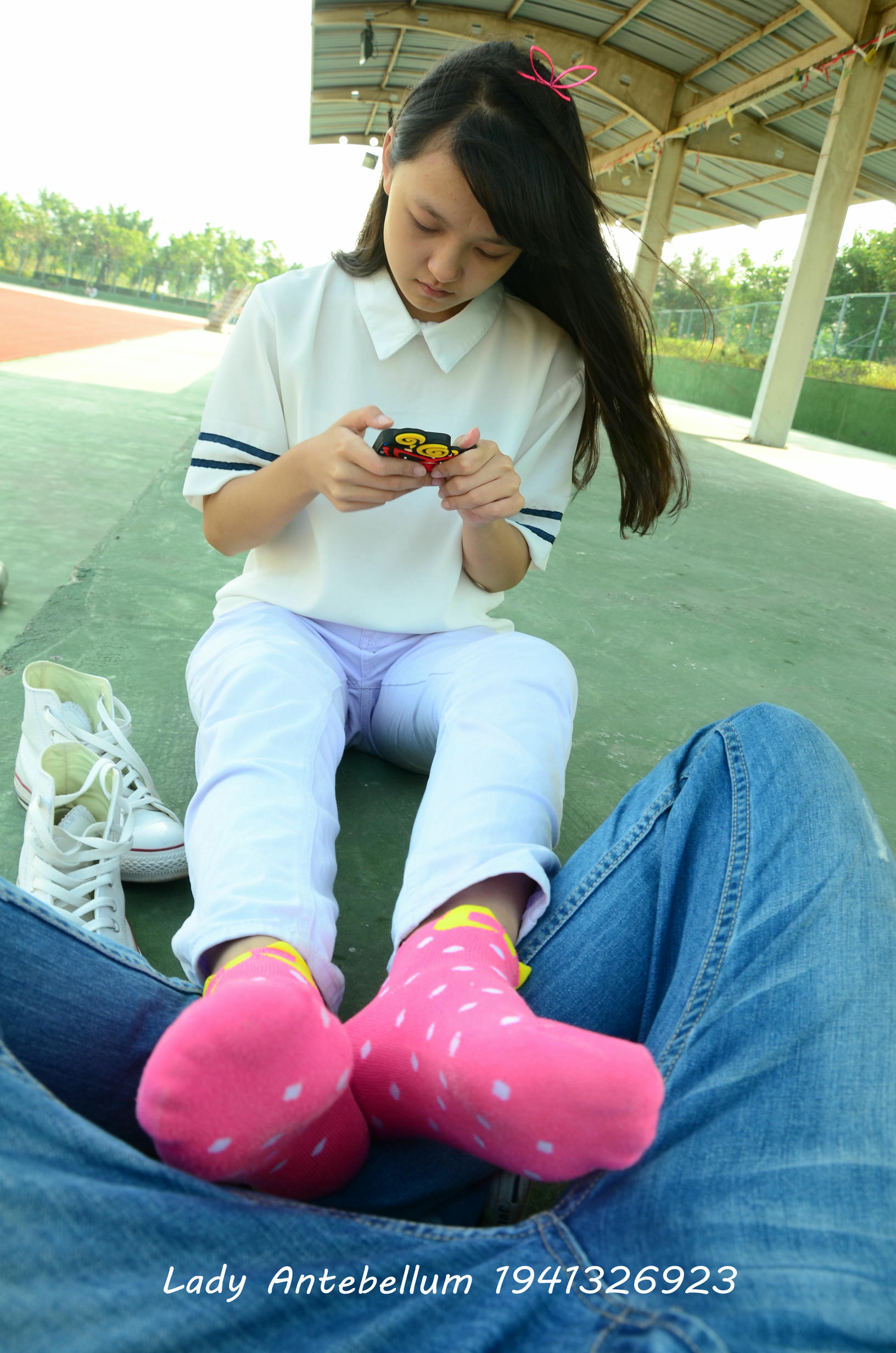 [战前女神] 恋足美腿棉袜女神级摄影套图 002 [150P-263MB]_第6集