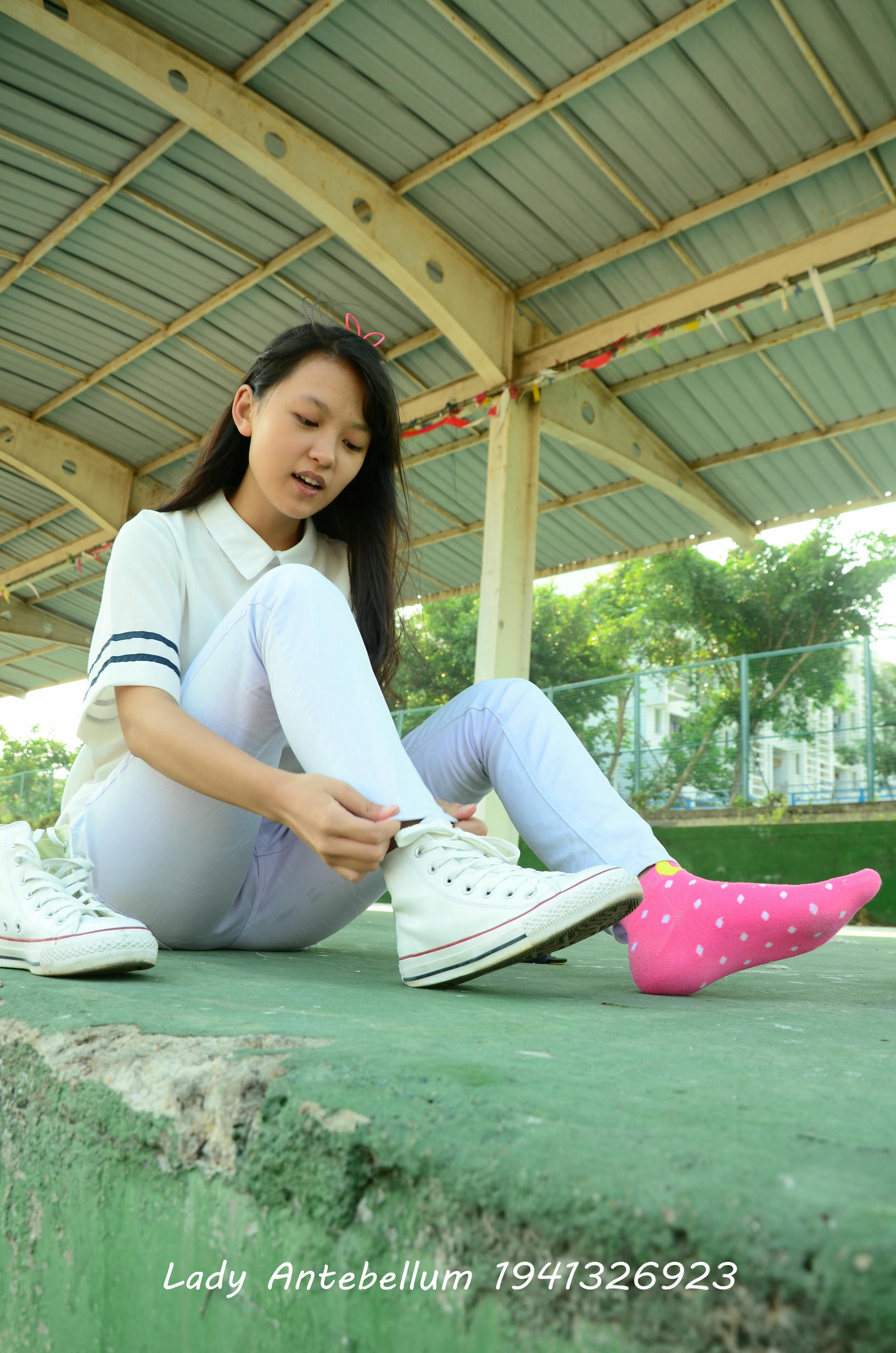 [战前女神] 恋足美腿棉袜女神级摄影套图 002 [150P-263MB]_第7集