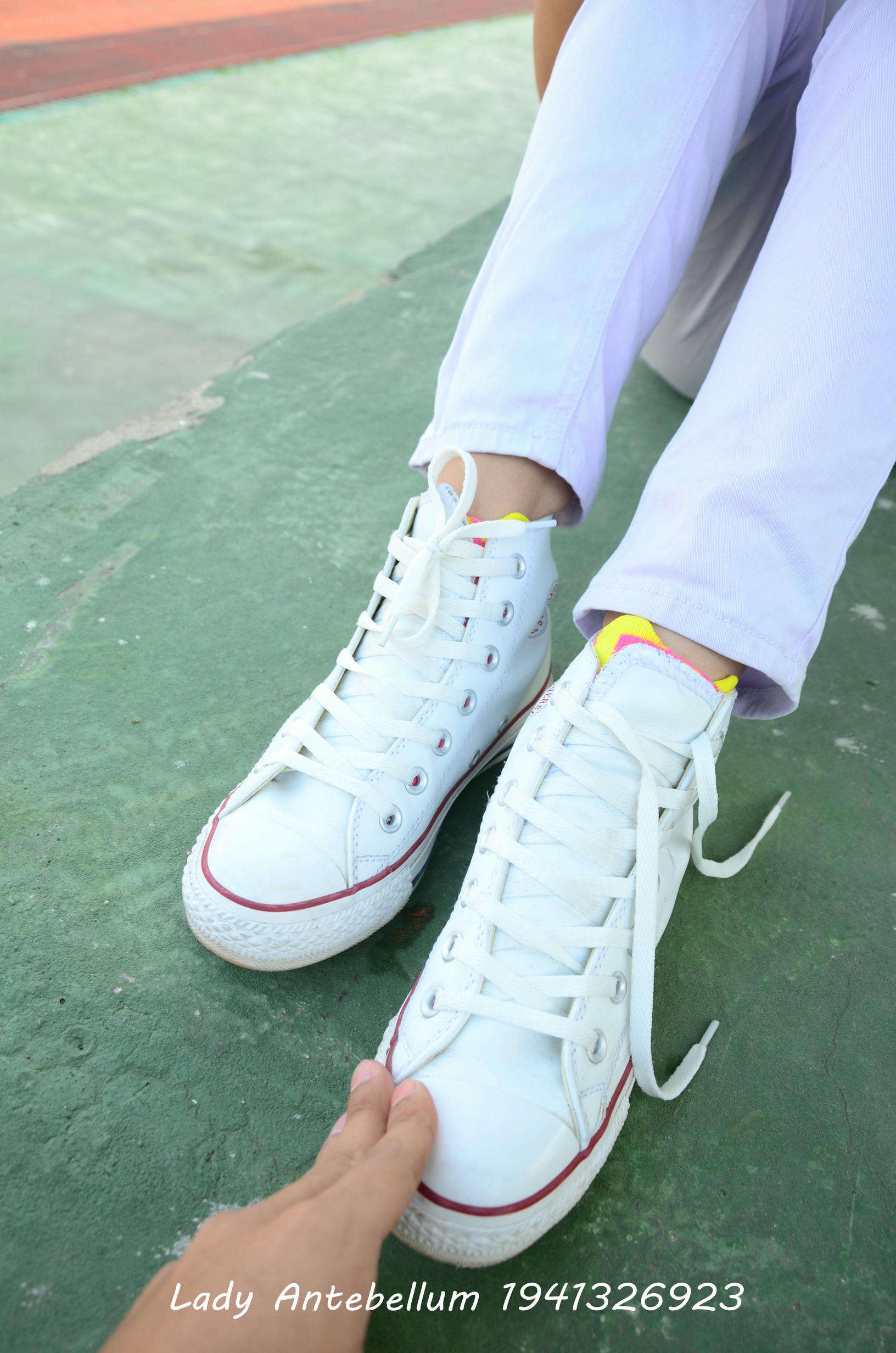 [战前女神] 恋足美腿棉袜女神级摄影套图 002 [150P-263MB]_第4集