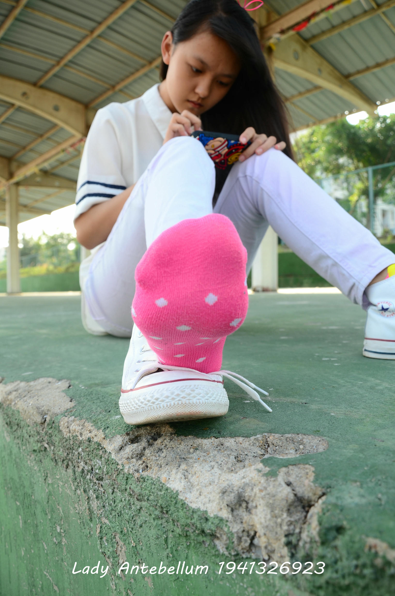 [战前女神] 恋足美腿棉袜女神级摄影套图 002 [150P-263MB]_第5集