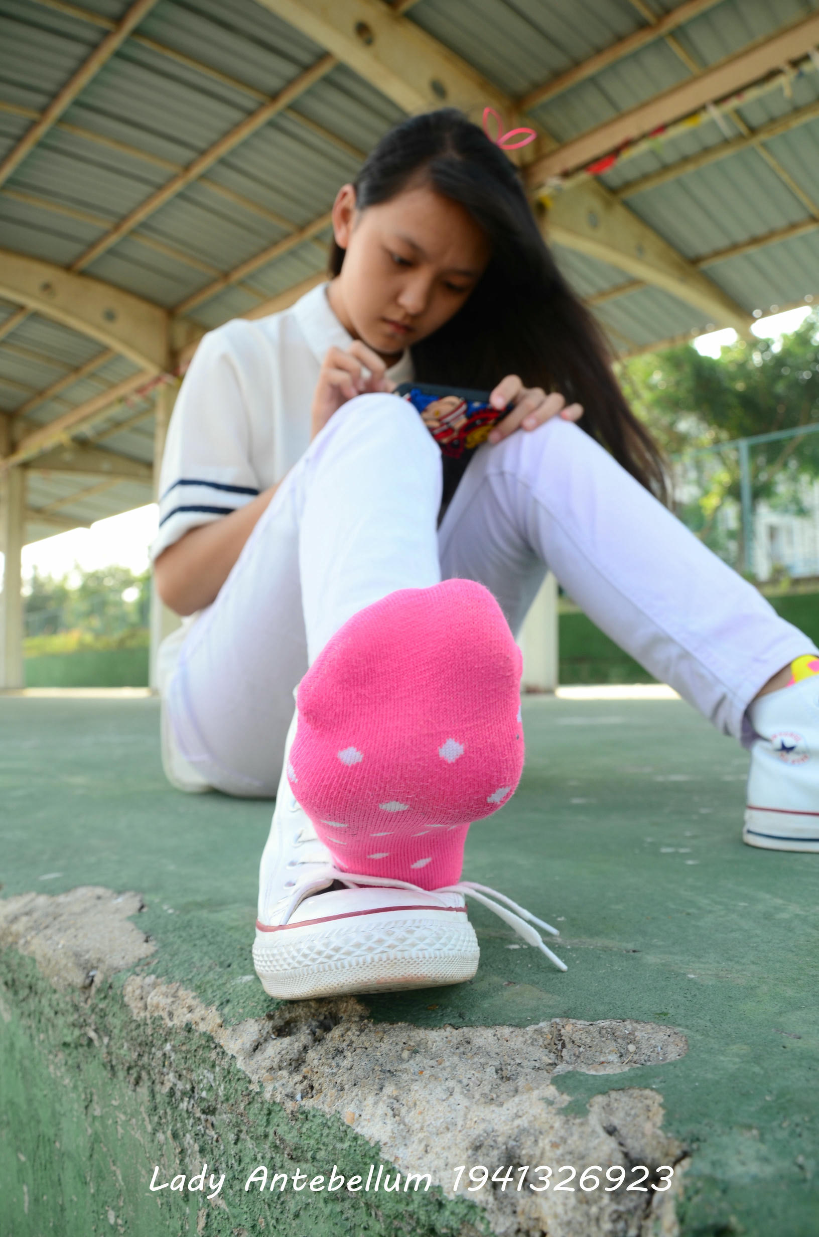 [战前女神] 恋足美腿棉袜女神级摄影套图 002 [150P-263MB]_第5集