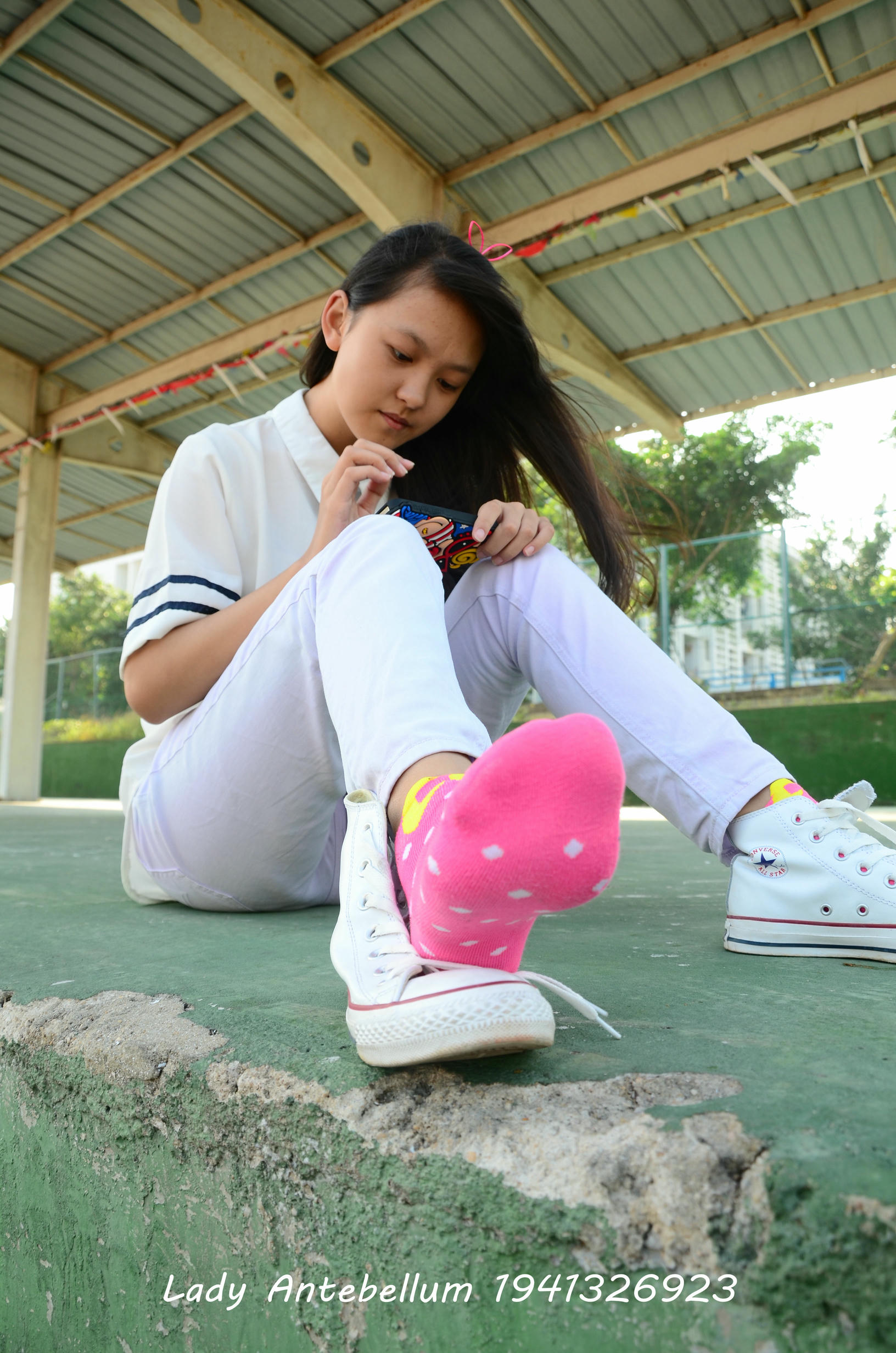 [战前女神] 恋足美腿棉袜女神级摄影套图 002 [150P-263MB]_第5集