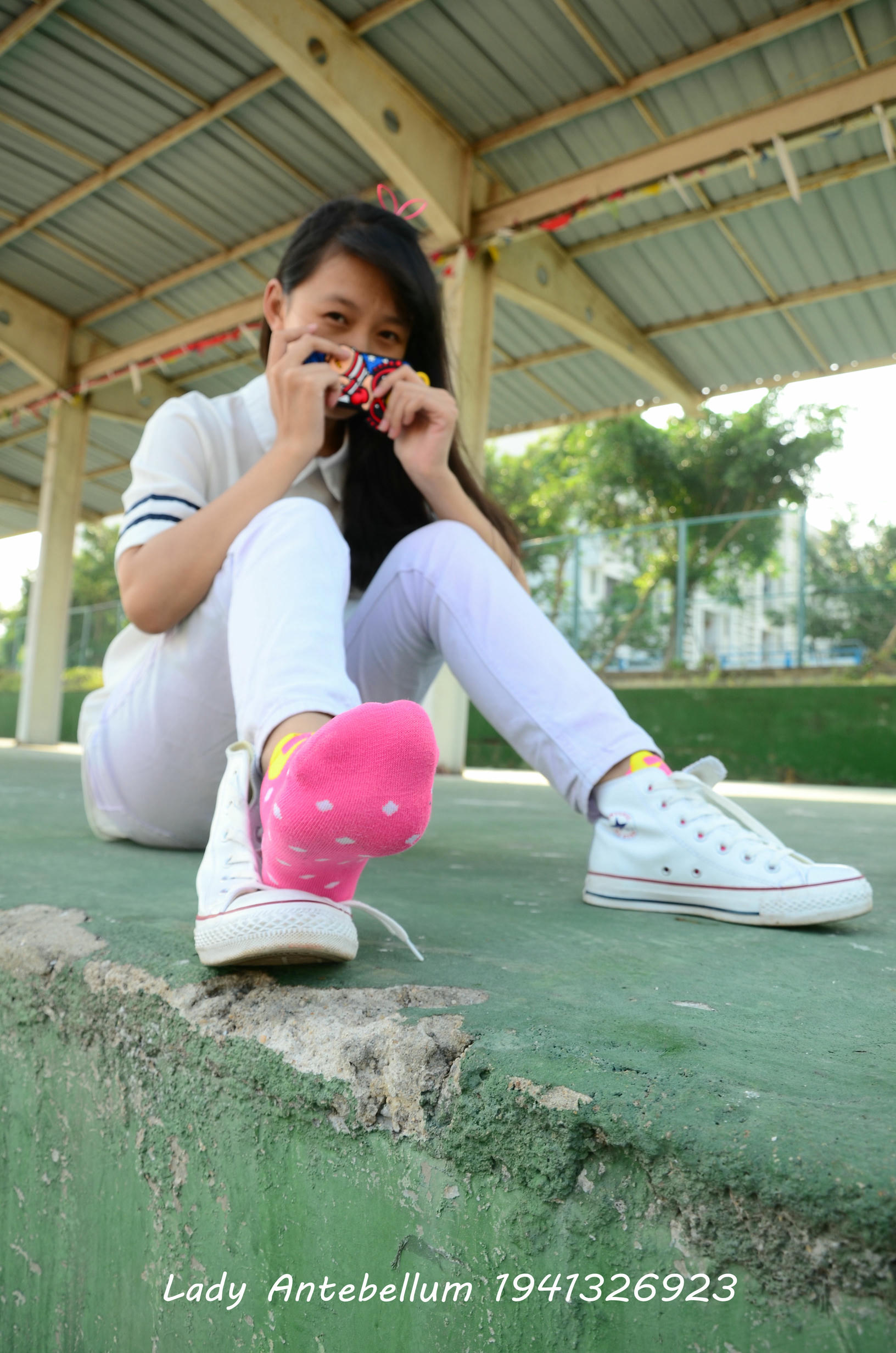 [战前女神] 恋足美腿棉袜女神级摄影套图 002 [150P-263MB]_第5集