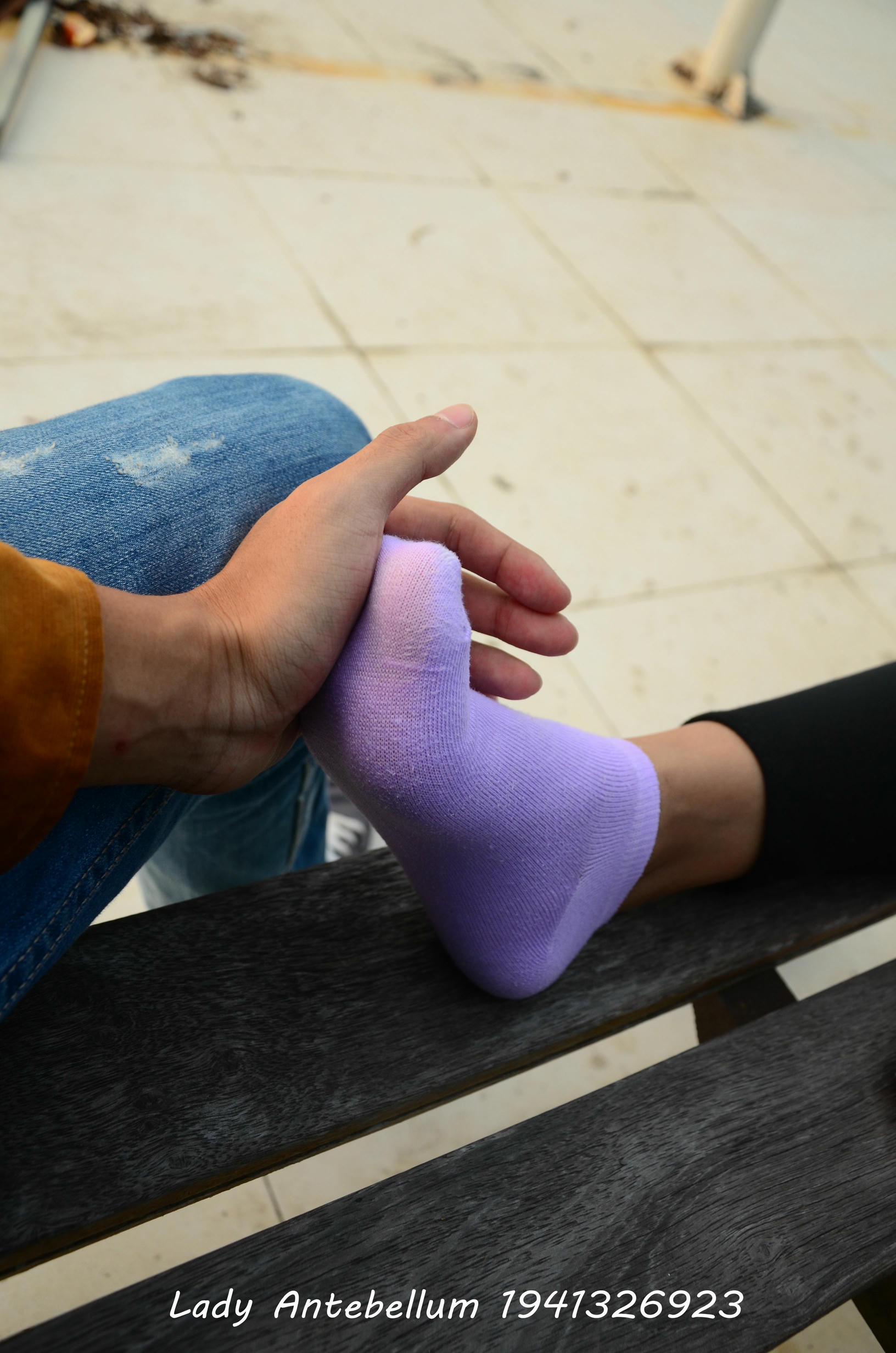 [战前女神] 恋足美腿棉袜女神级摄影套图 021 [159P-259MB]_第6集