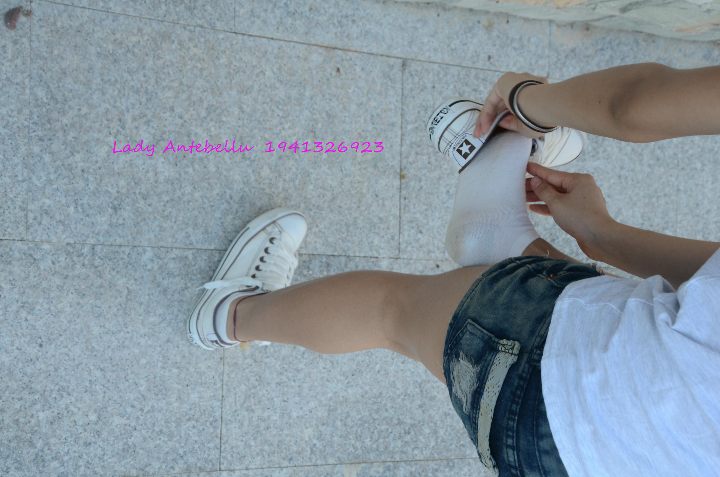 [战前女神] 恋足美腿棉袜女神级摄影套图 026 [216P-533MB]_第10集