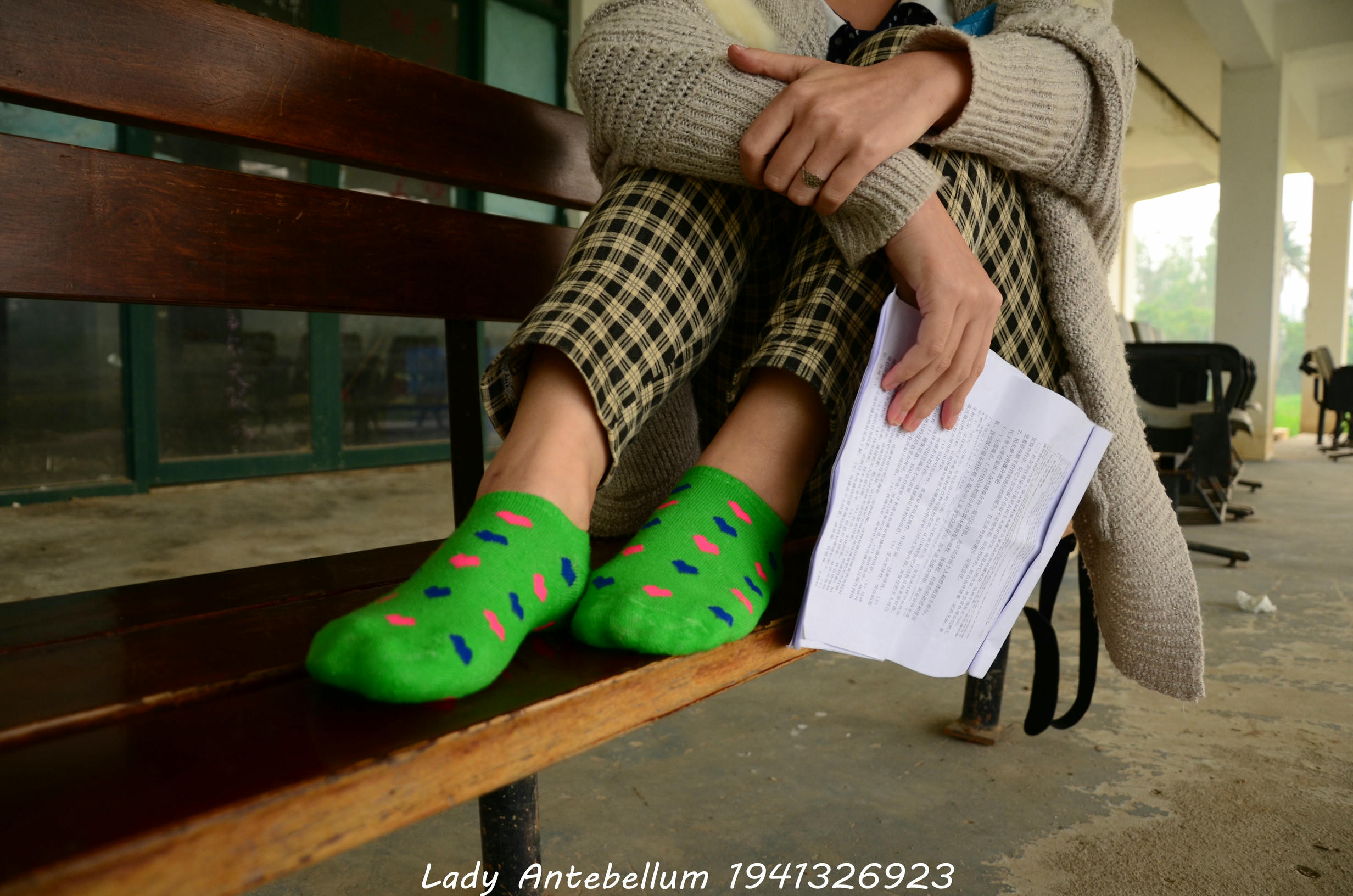 [战前女神] 恋足美腿棉袜女神级摄影套图 030 [117P-257MB]_第6集