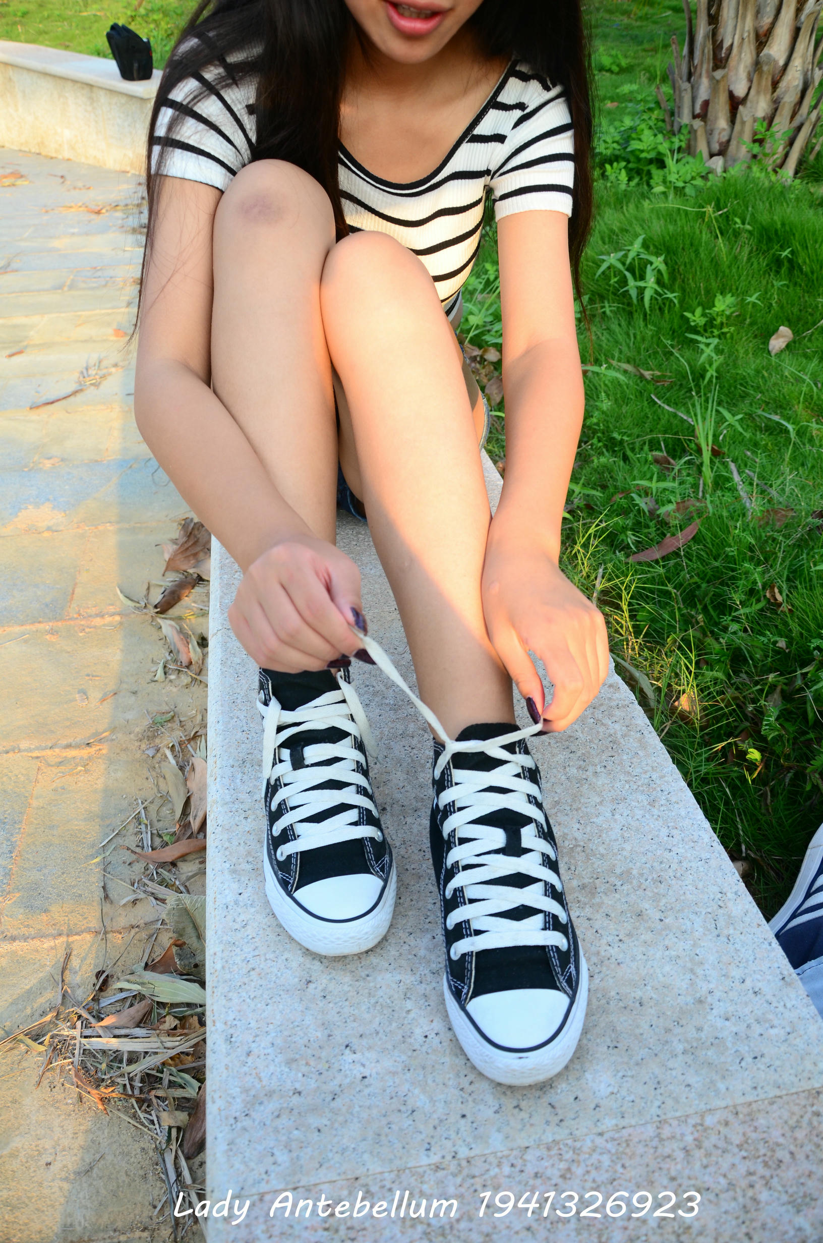 [战前女神] 恋足美腿棉袜女神级摄影套图 032 [119P-220MB]_第1集