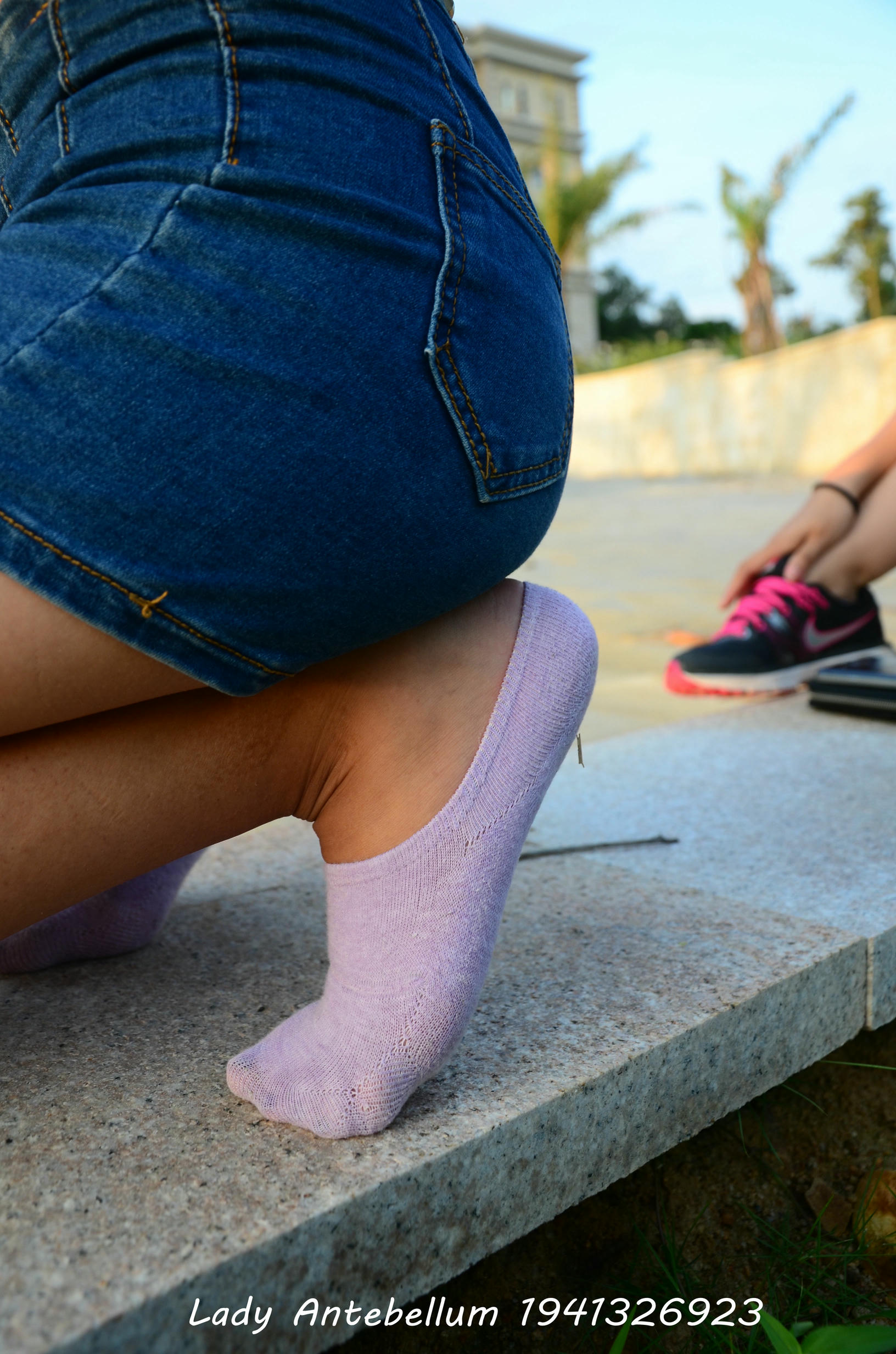 [战前女神] 恋足美腿棉袜女神级摄影套图 032 [119P-220MB]_第3集