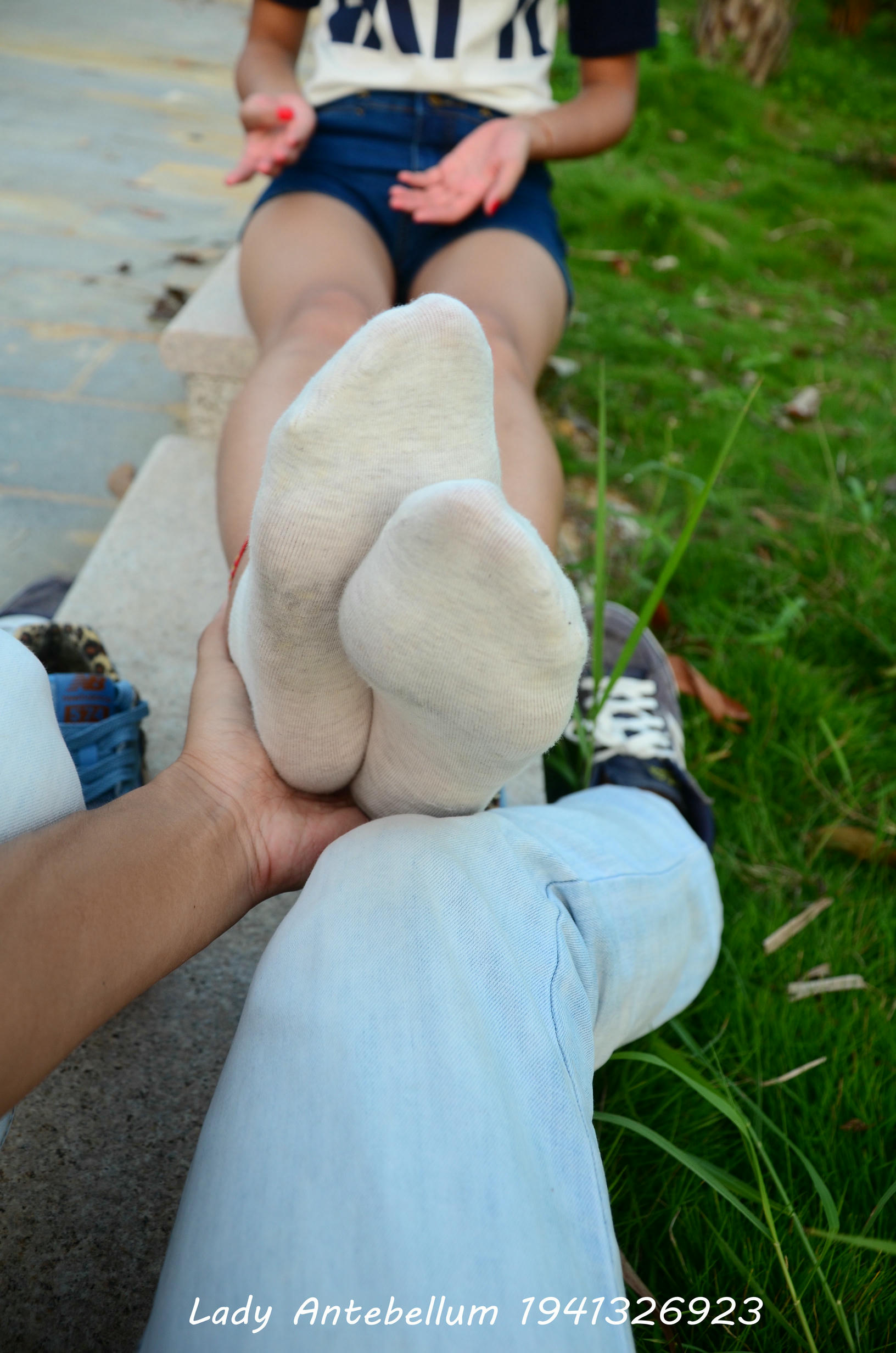 [战前女神] 恋足美腿棉袜女神级摄影套图 032 [119P-220MB]_第5集