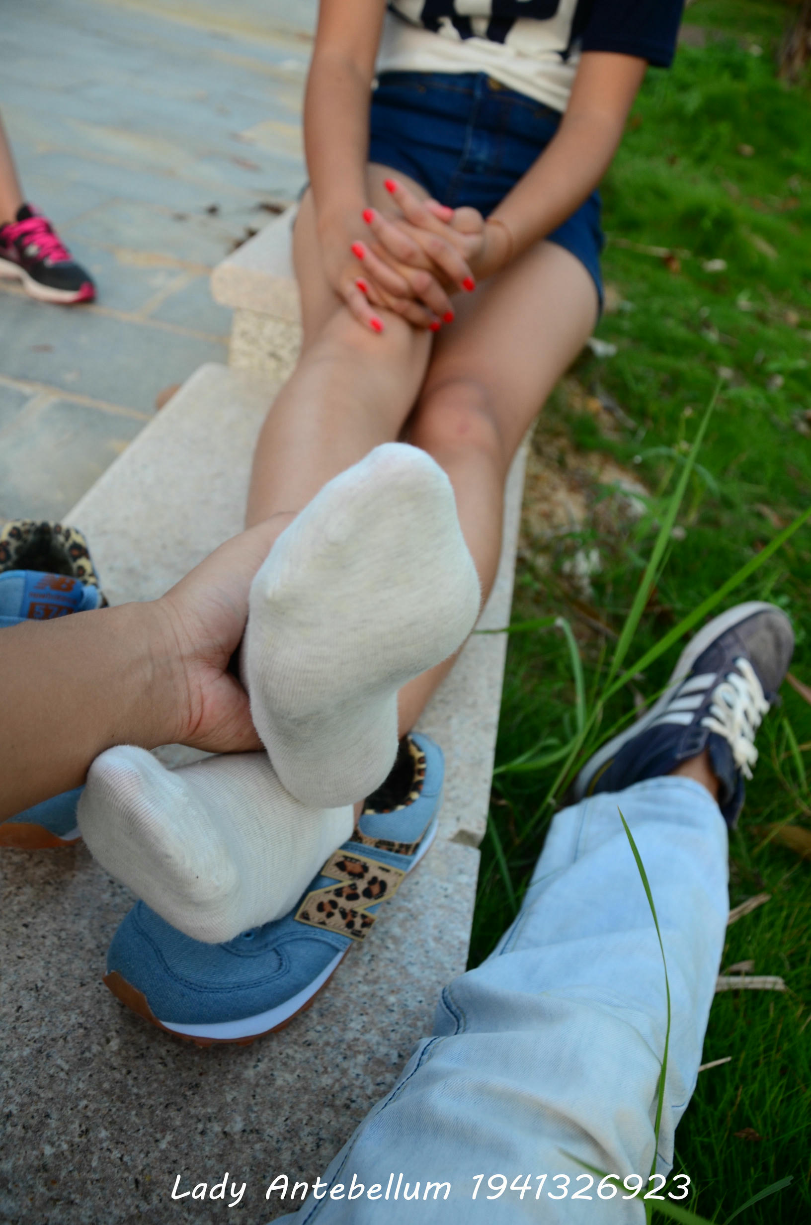 [战前女神] 恋足美腿棉袜女神级摄影套图 032 [119P-220MB]_第5集