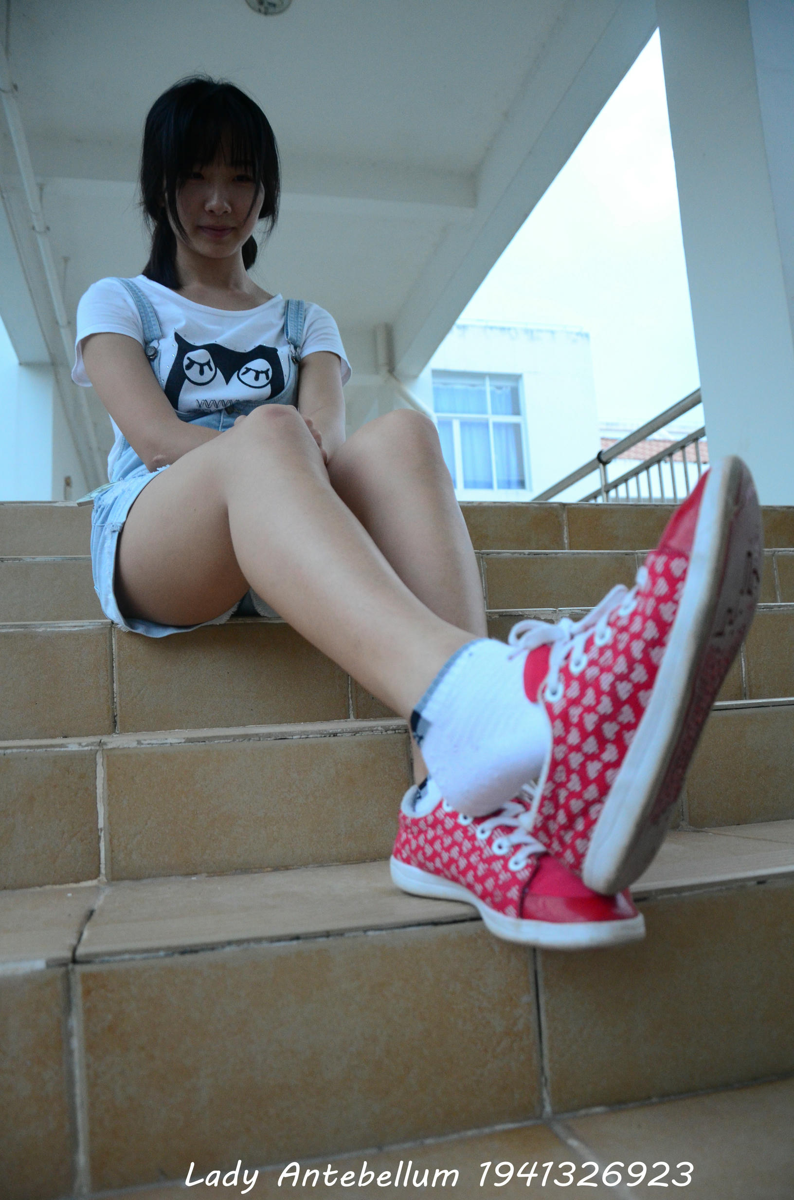 [战前女神] 恋足美腿棉袜女神级摄影套图 039 [37P-118MB]_第1集