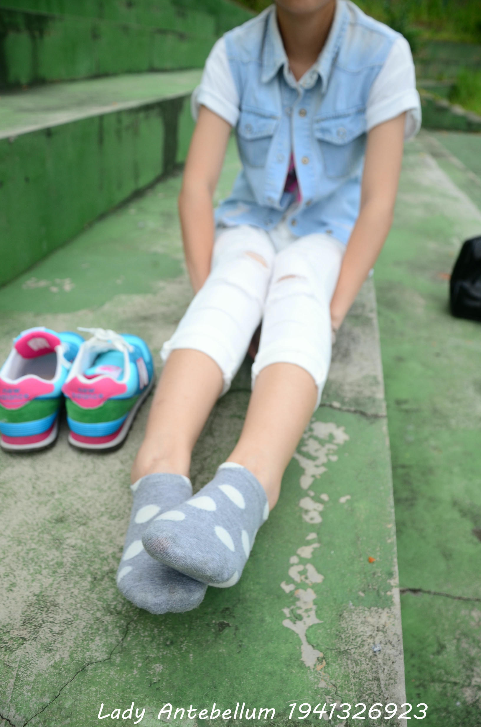 [战前女神] 恋足美腿棉袜女神级摄影套图 043 [103P-171MB]_第3集