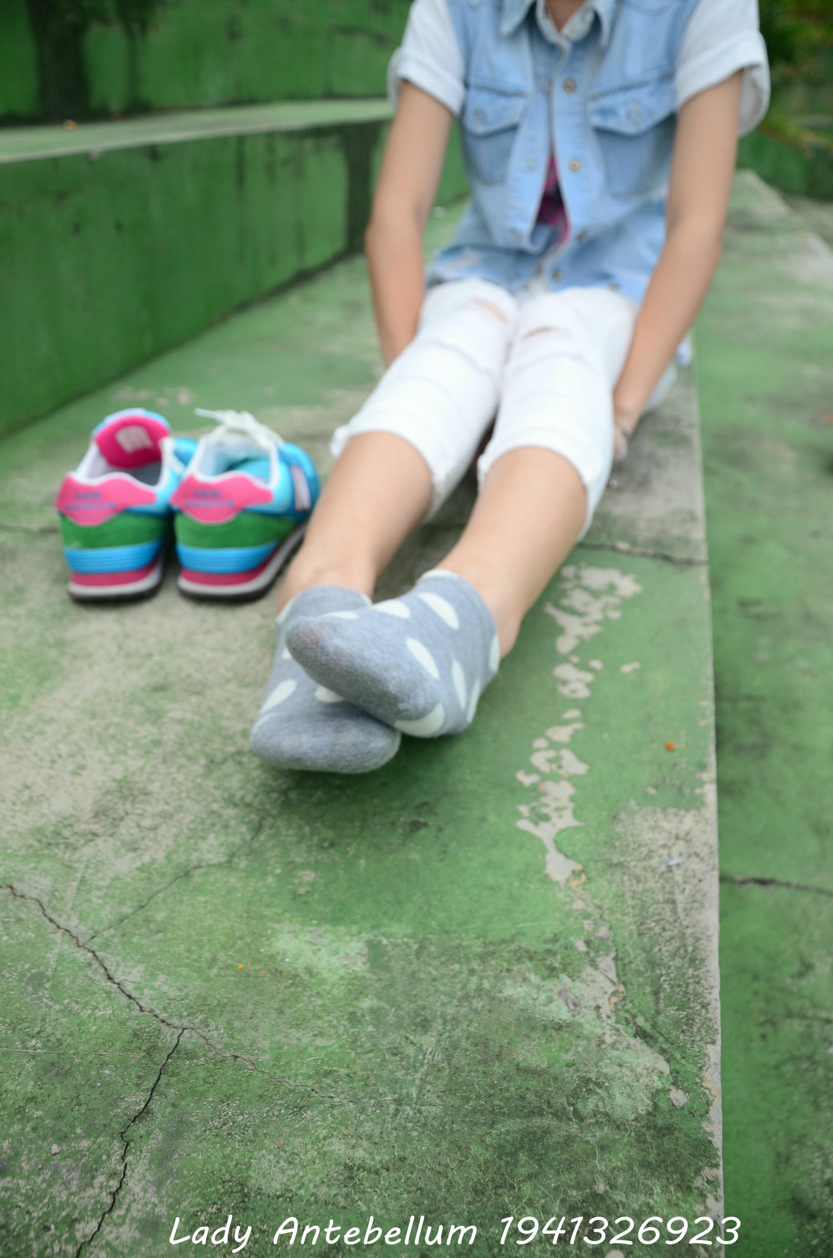 [战前女神] 恋足美腿棉袜女神级摄影套图 043 [103P-171MB]_第3集