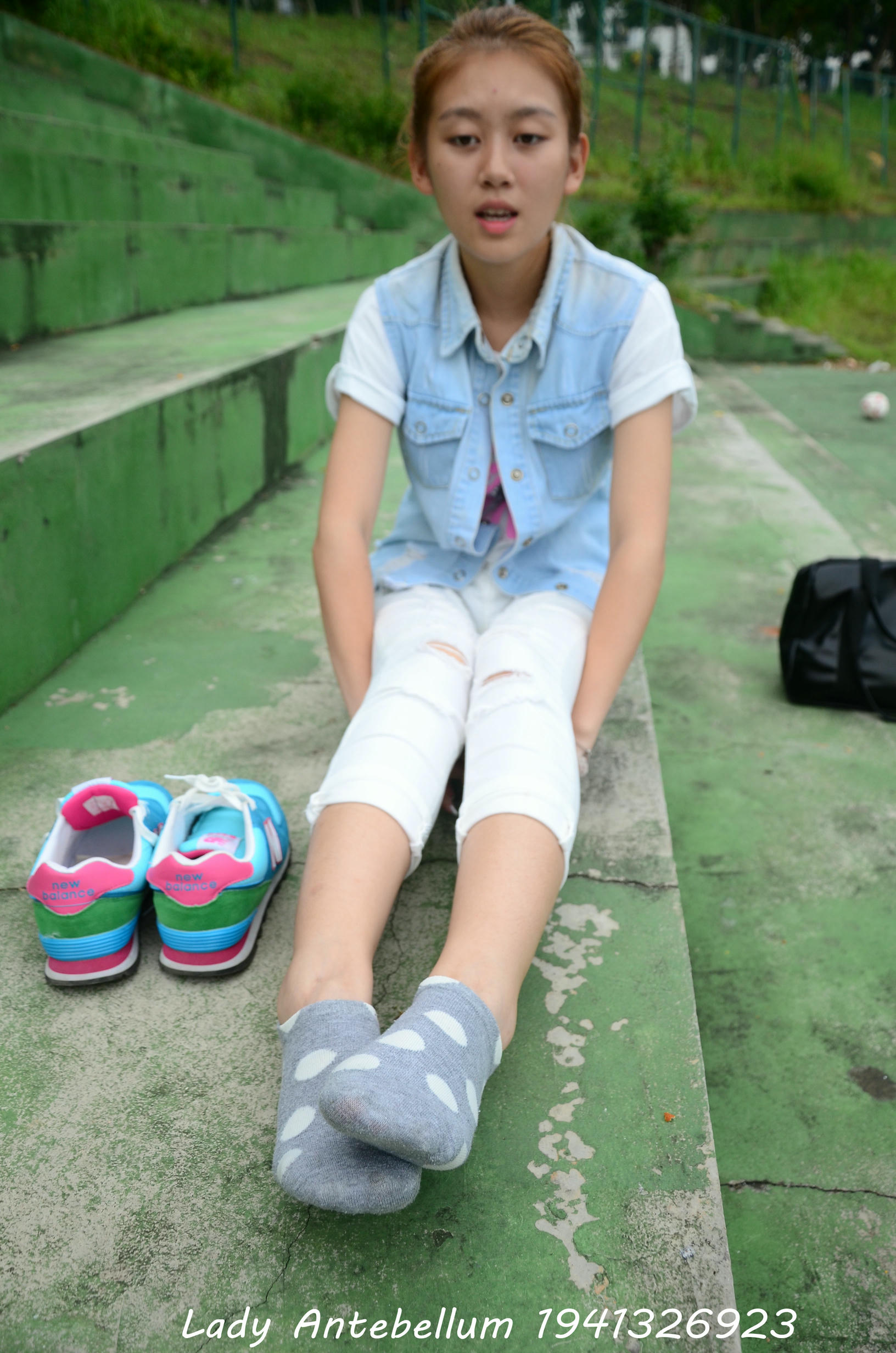 [战前女神] 恋足美腿棉袜女神级摄影套图 043 [103P-171MB]_第3集