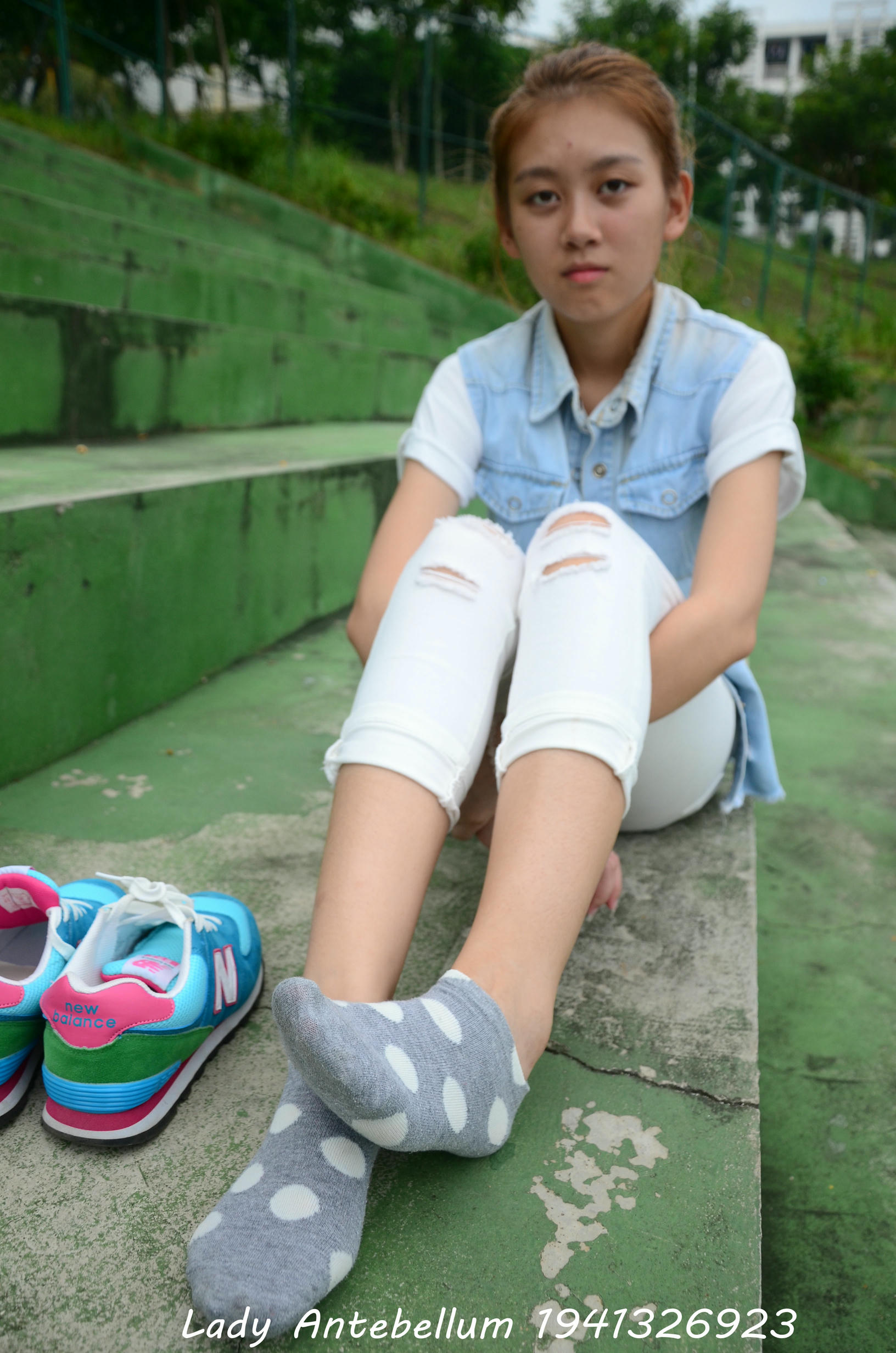 [战前女神] 恋足美腿棉袜女神级摄影套图 043 [103P-171MB]_第4集