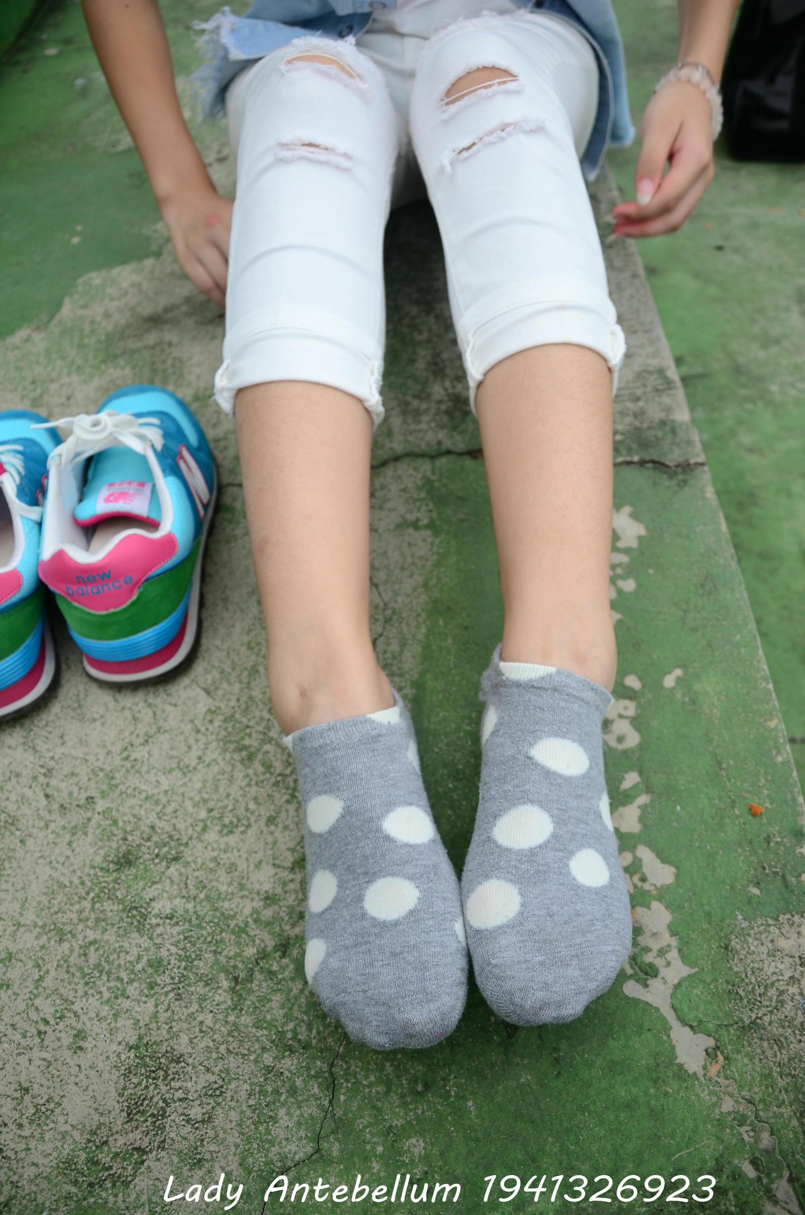 [战前女神] 恋足美腿棉袜女神级摄影套图 043 [103P-171MB]_第4集