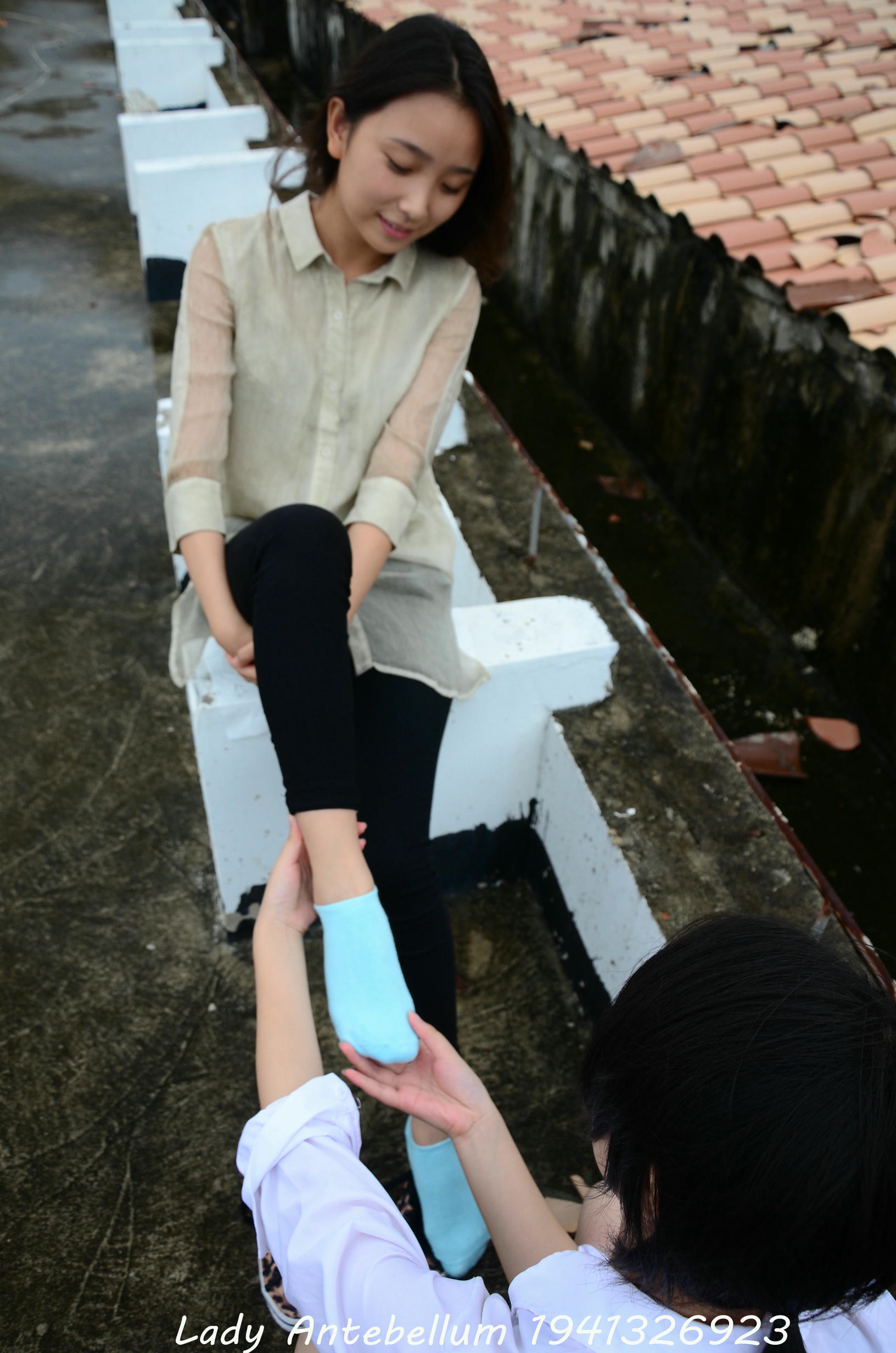 [战前女神] 恋足美腿棉袜女神级摄影套图 051 [155P-255MB]_第5集