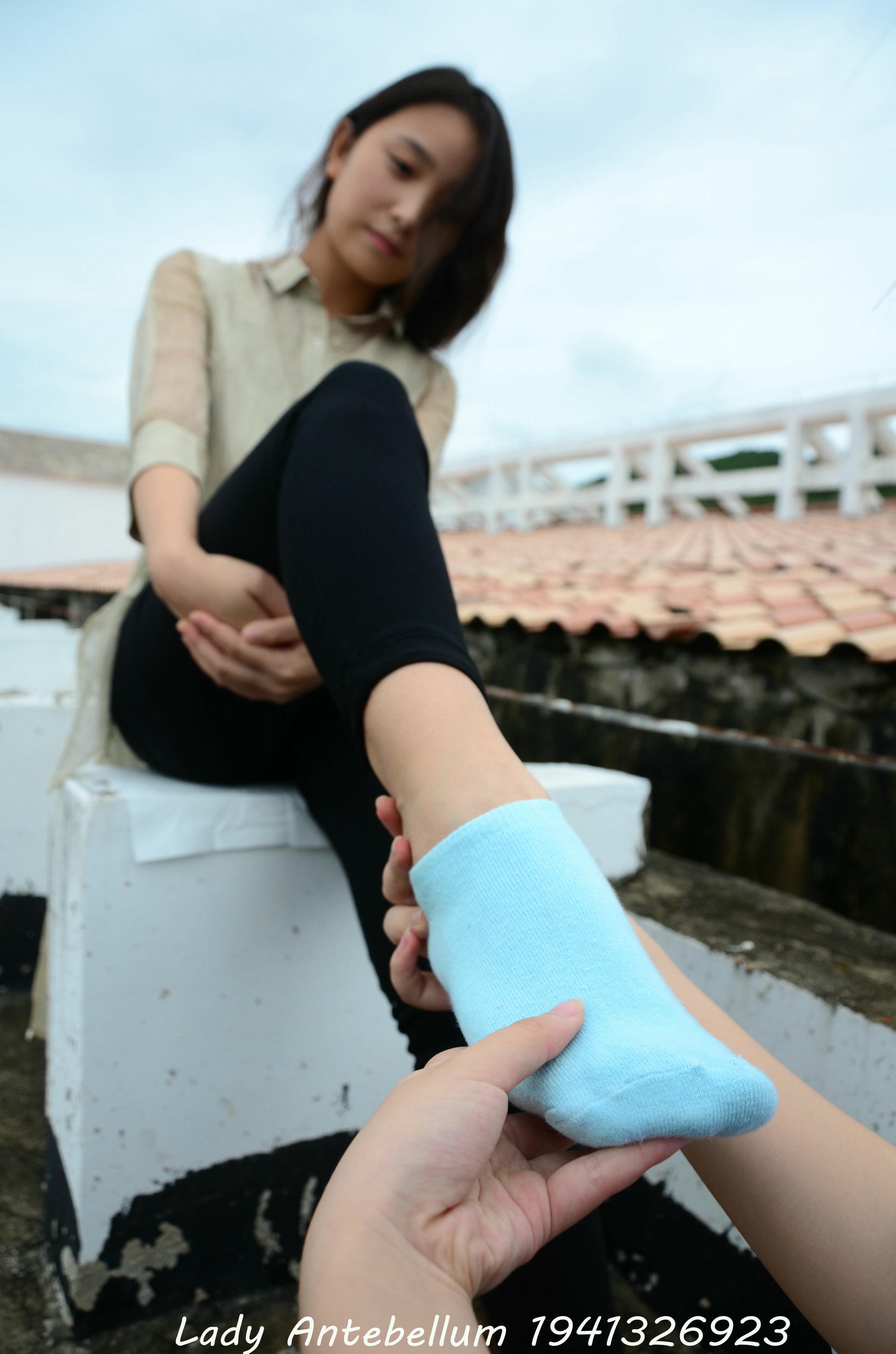 [战前女神] 恋足美腿棉袜女神级摄影套图 051 [155P-255MB]_第6集