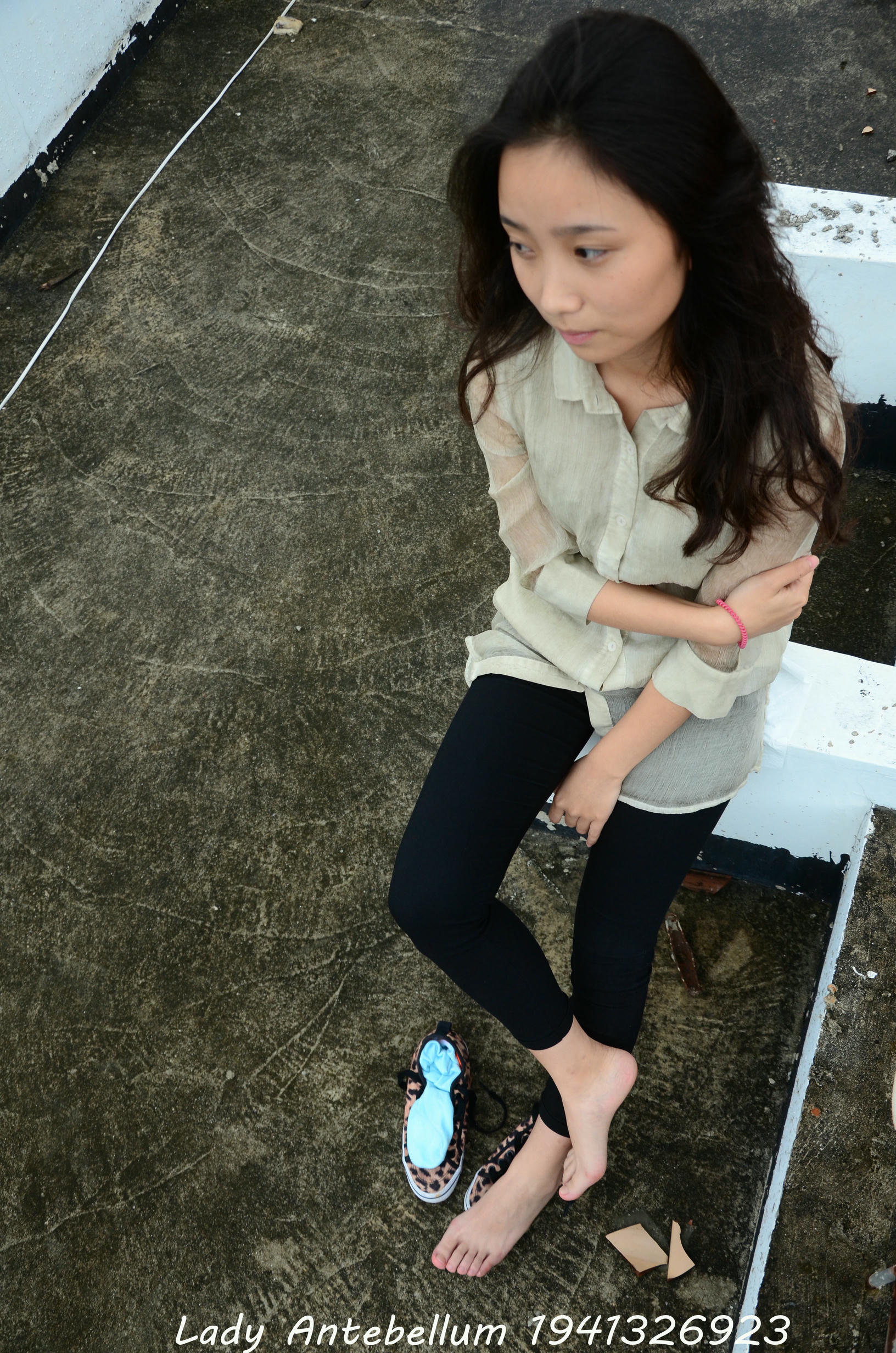 [战前女神] 恋足美腿棉袜女神级摄影套图 051 [155P-255MB]_第8集