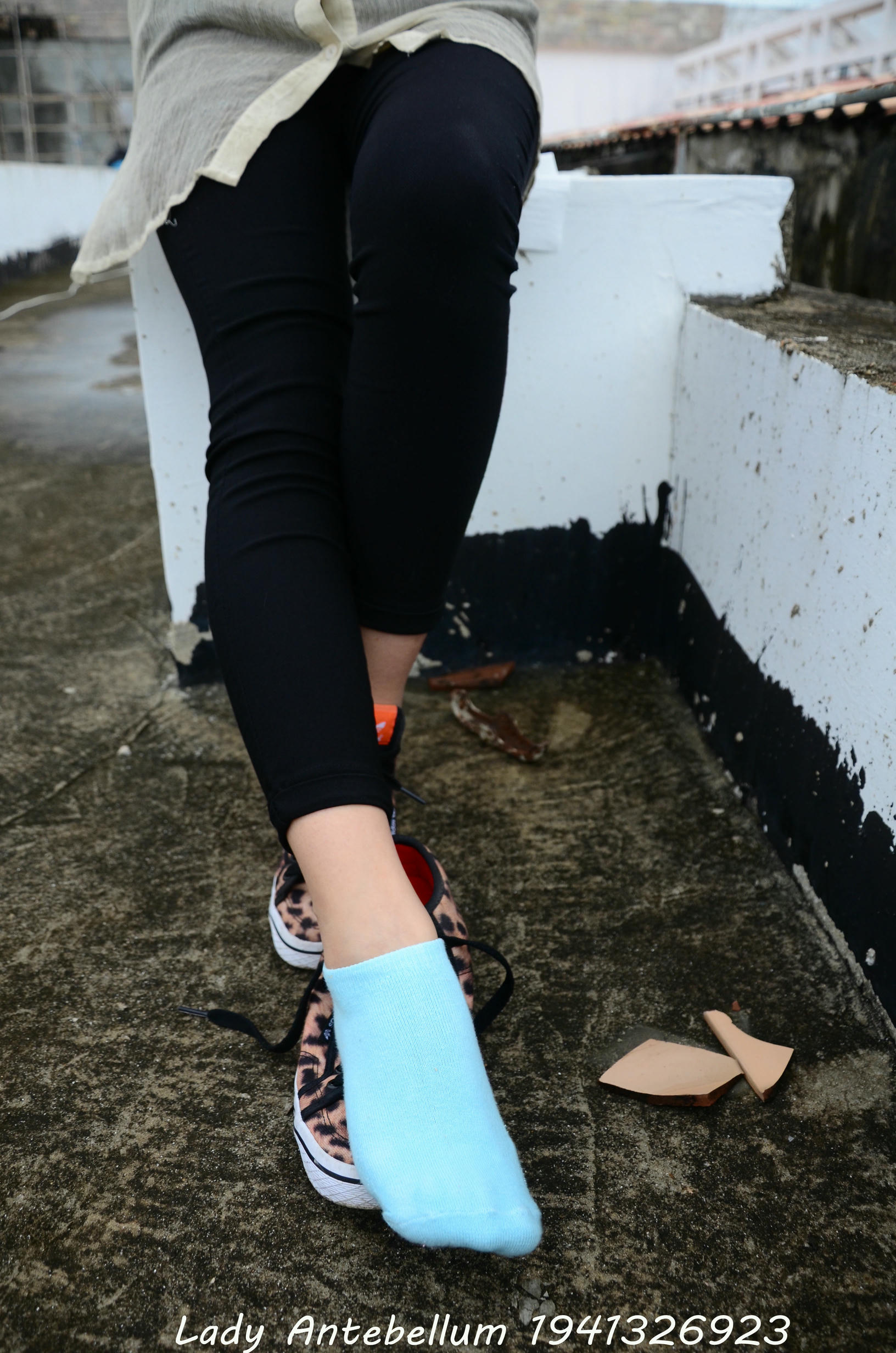 [战前女神] 恋足美腿棉袜女神级摄影套图 051 [155P-255MB]_第4集