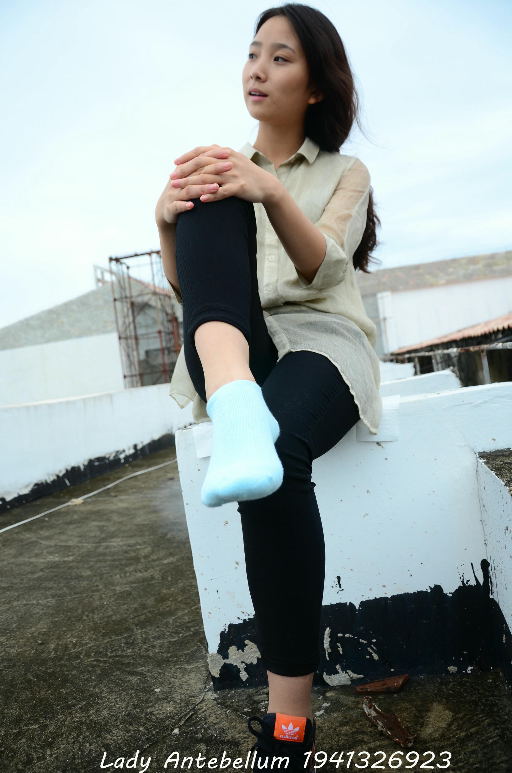 [战前女神] 恋足美腿棉袜女神级摄影套图 051 [155P-255MB]_第4集