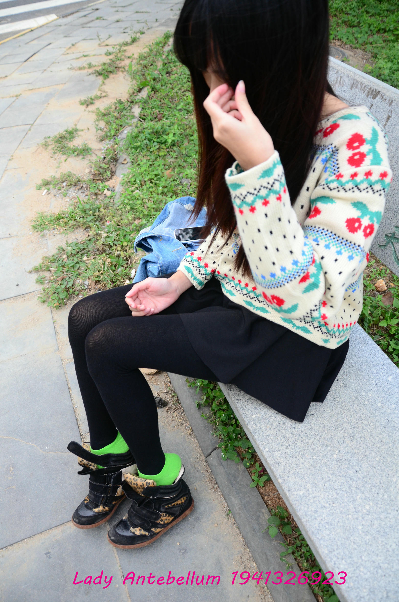 [战前女神] 恋足美腿棉袜女神级摄影套图 074 [89P-183MB]_第3集