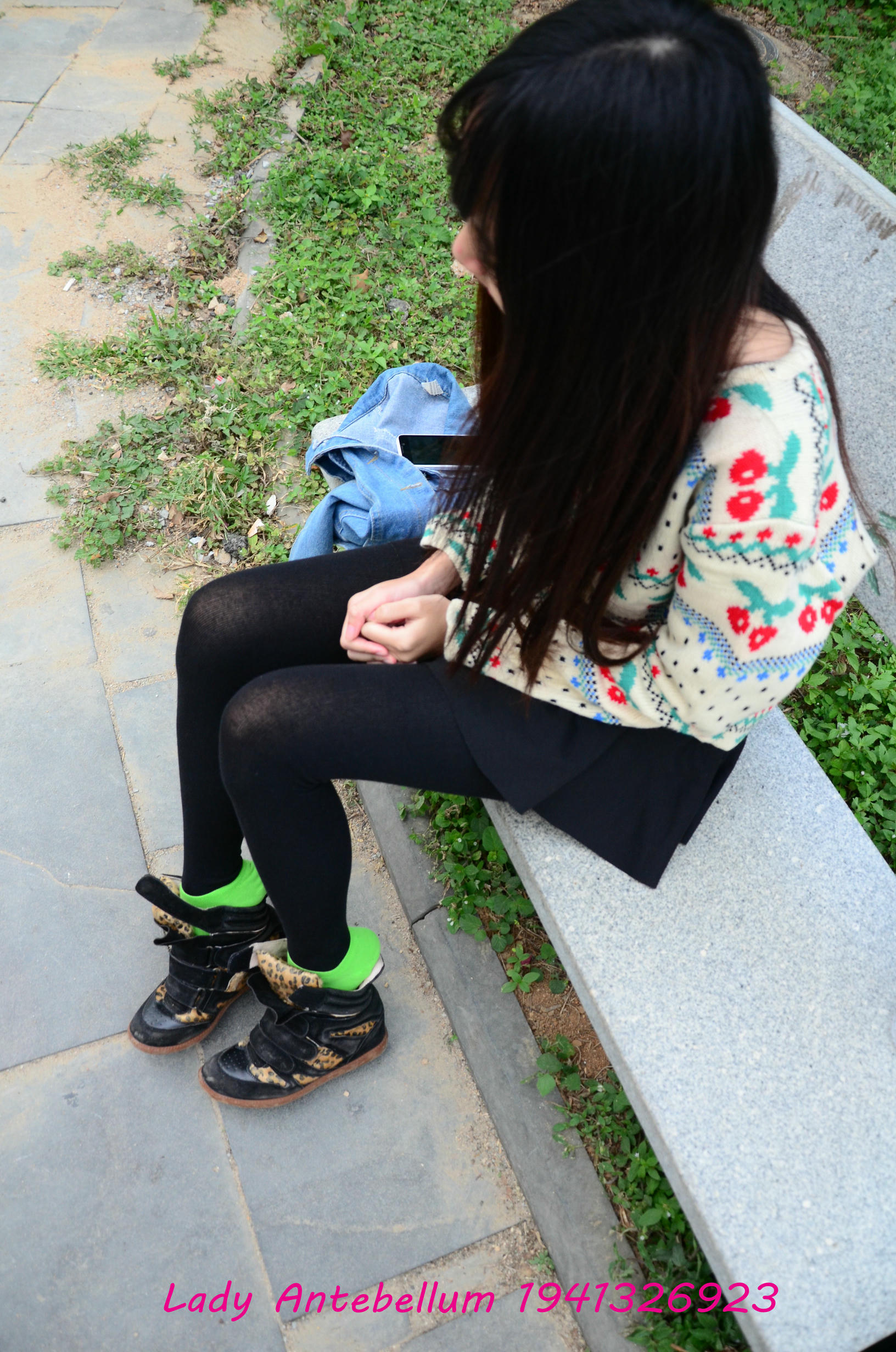 [战前女神] 恋足美腿棉袜女神级摄影套图 074 [89P-183MB]_第3集